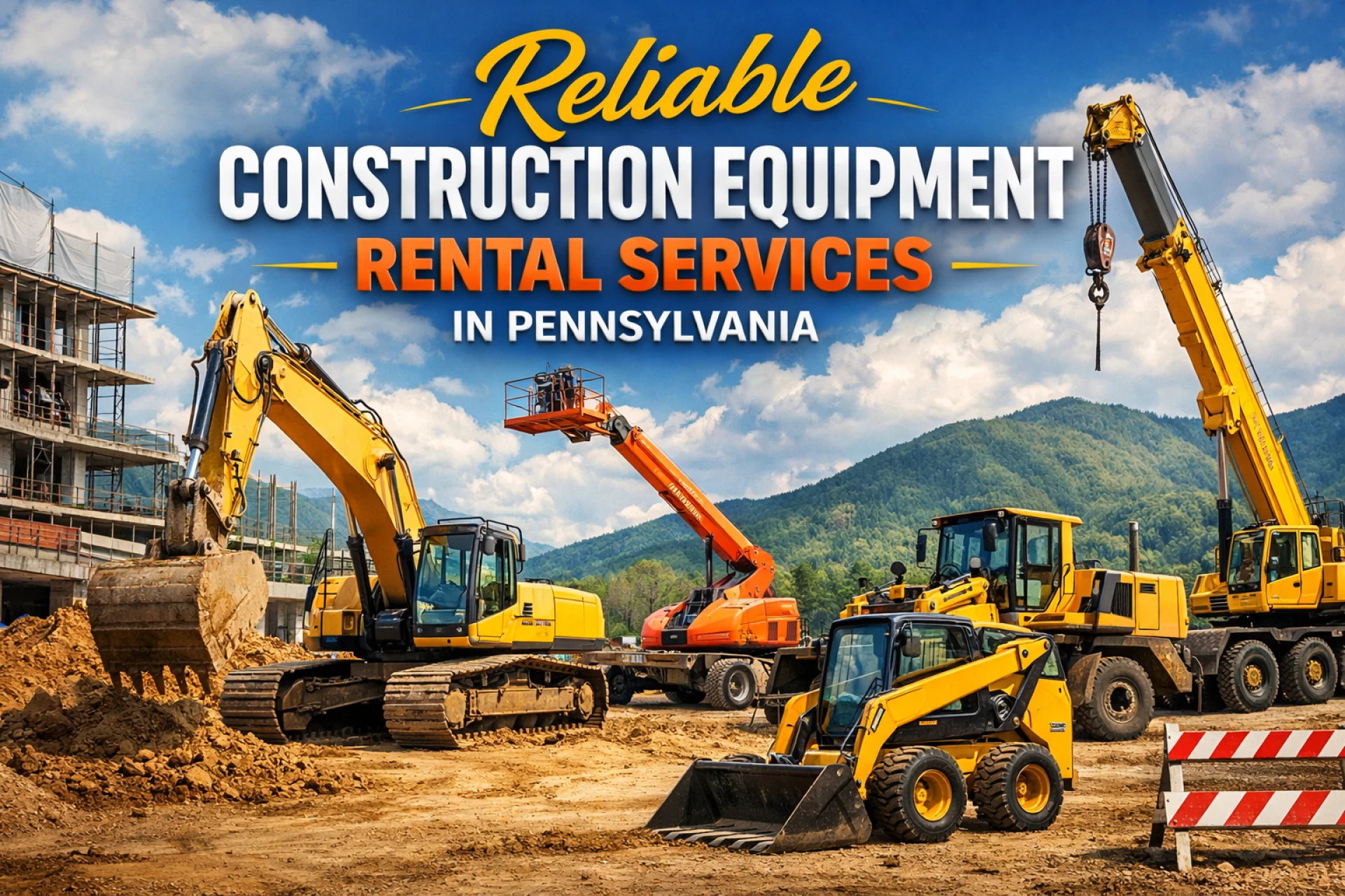 Reliable Construction Equipment Rental Services in Pennsylvania			