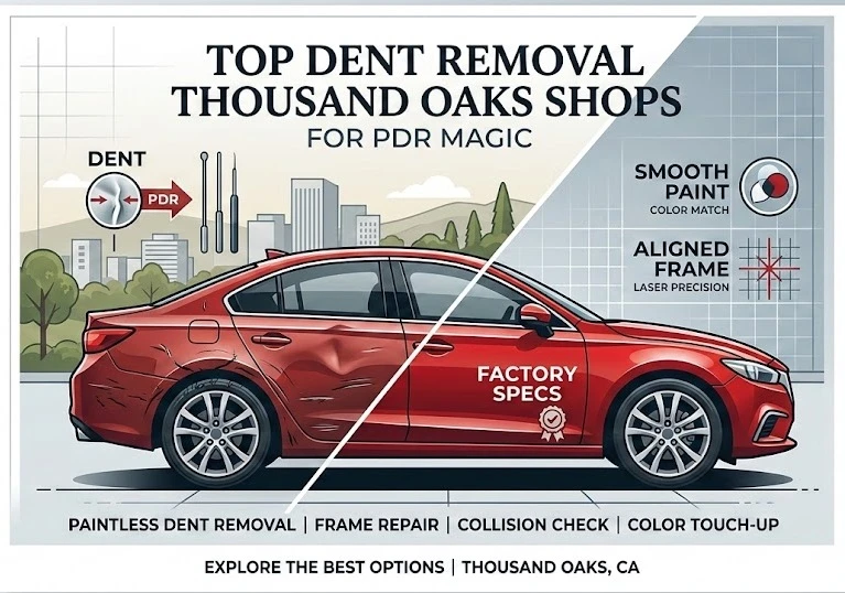 Top Dent Removal Thousand Oaks Shops for PDR Magic