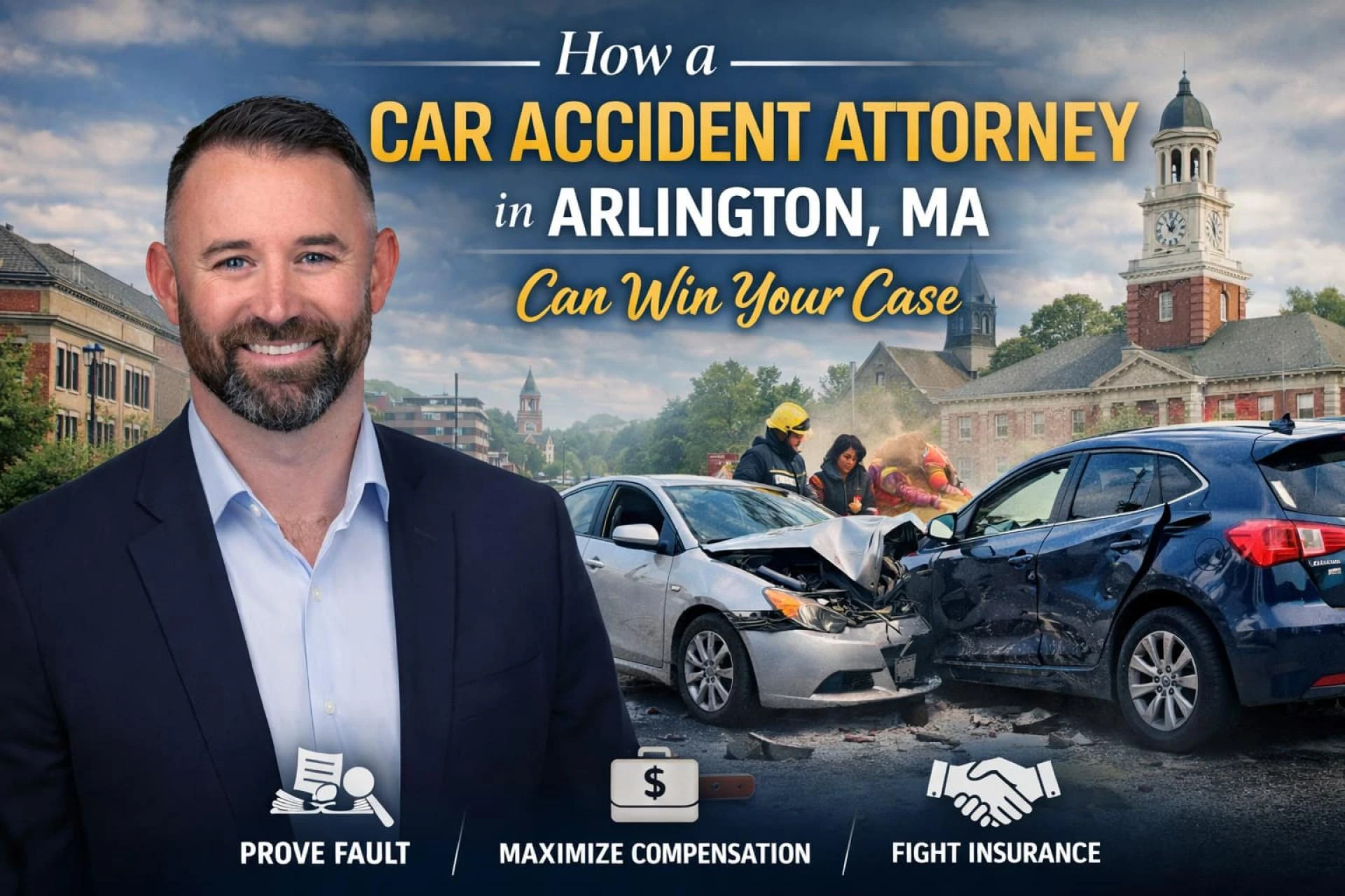 How a Car Accident Attorney in Arlington, MA Can Win Your Case