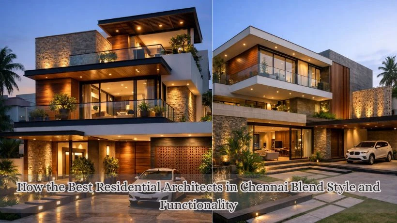 How the Best Residential Architects in Chennai Blend Style and Functionality