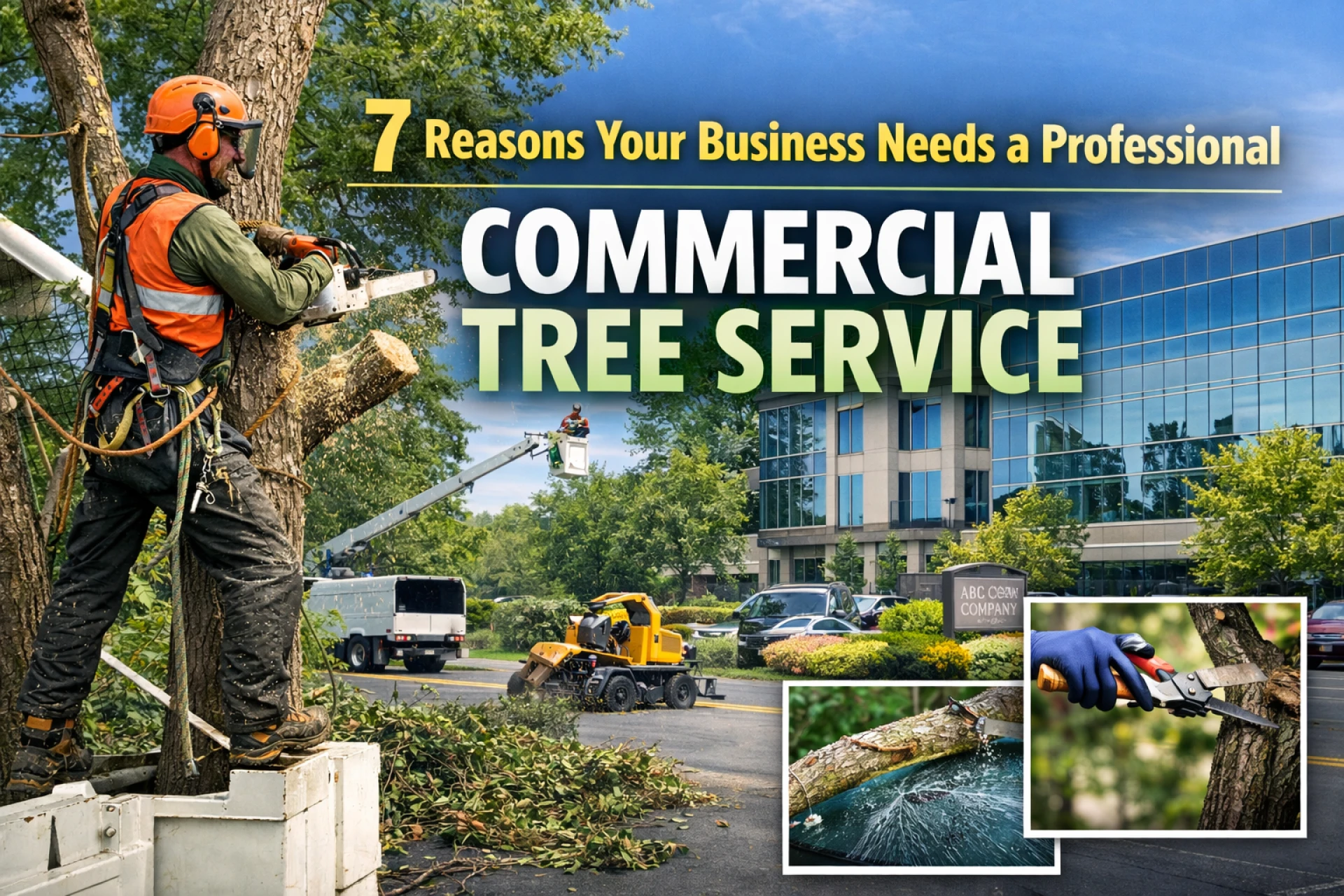 7 Reasons Your Business Needs a Professional Commercial Tree Service