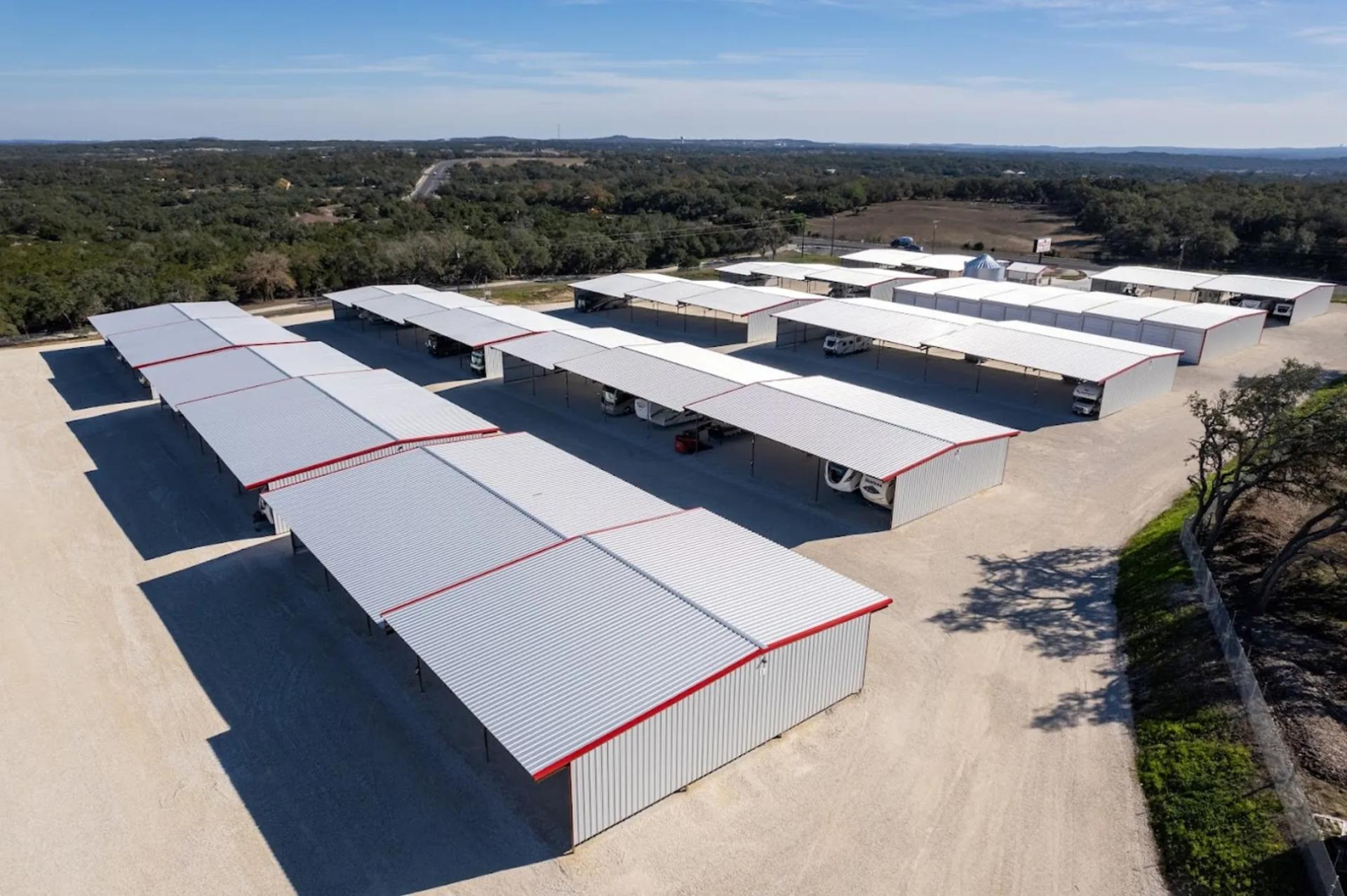 Covered RV Storage Options in Boerne