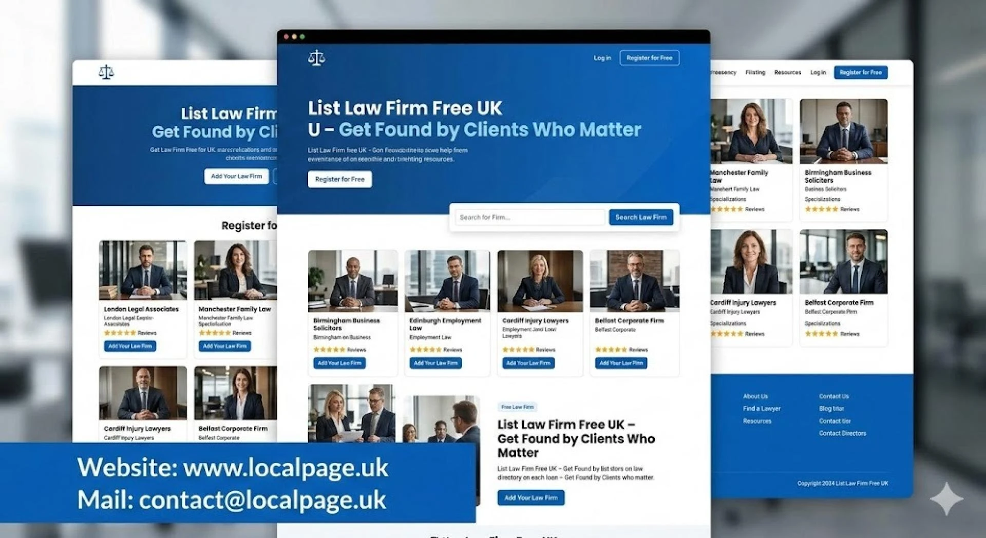Free Legal Services Directory UK for Lawyers