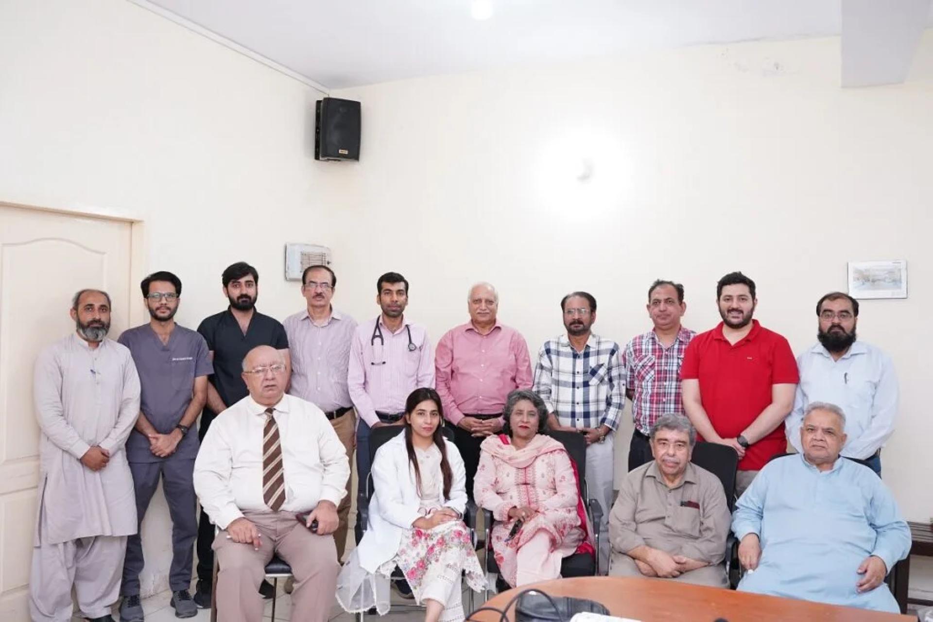Training Certificate Ceremony at Ch. Rahmat Ali Hospital