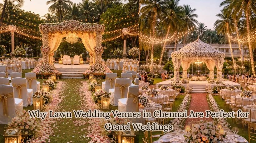 Why Lawn Wedding Venues in Chennai Are Perfect for Grand Weddings