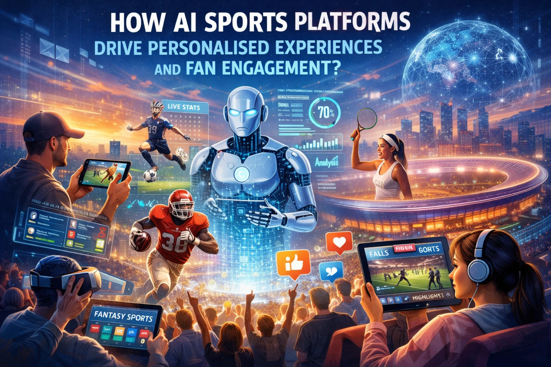 How AI Sports Platforms Drive Personalised Experiences and Fan Engagement?