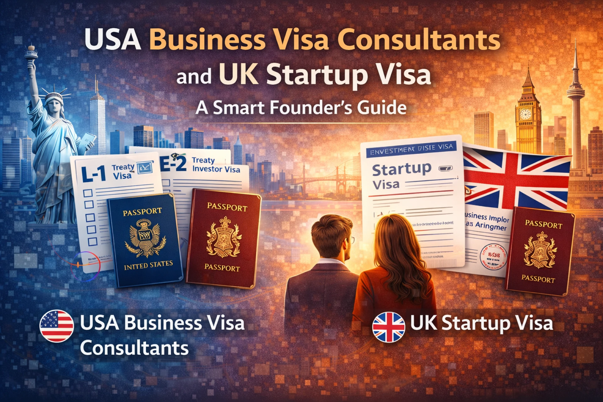 Entrepreneur Visa USA and Business Visa UK: Choosing the Right Path for Global Expansion