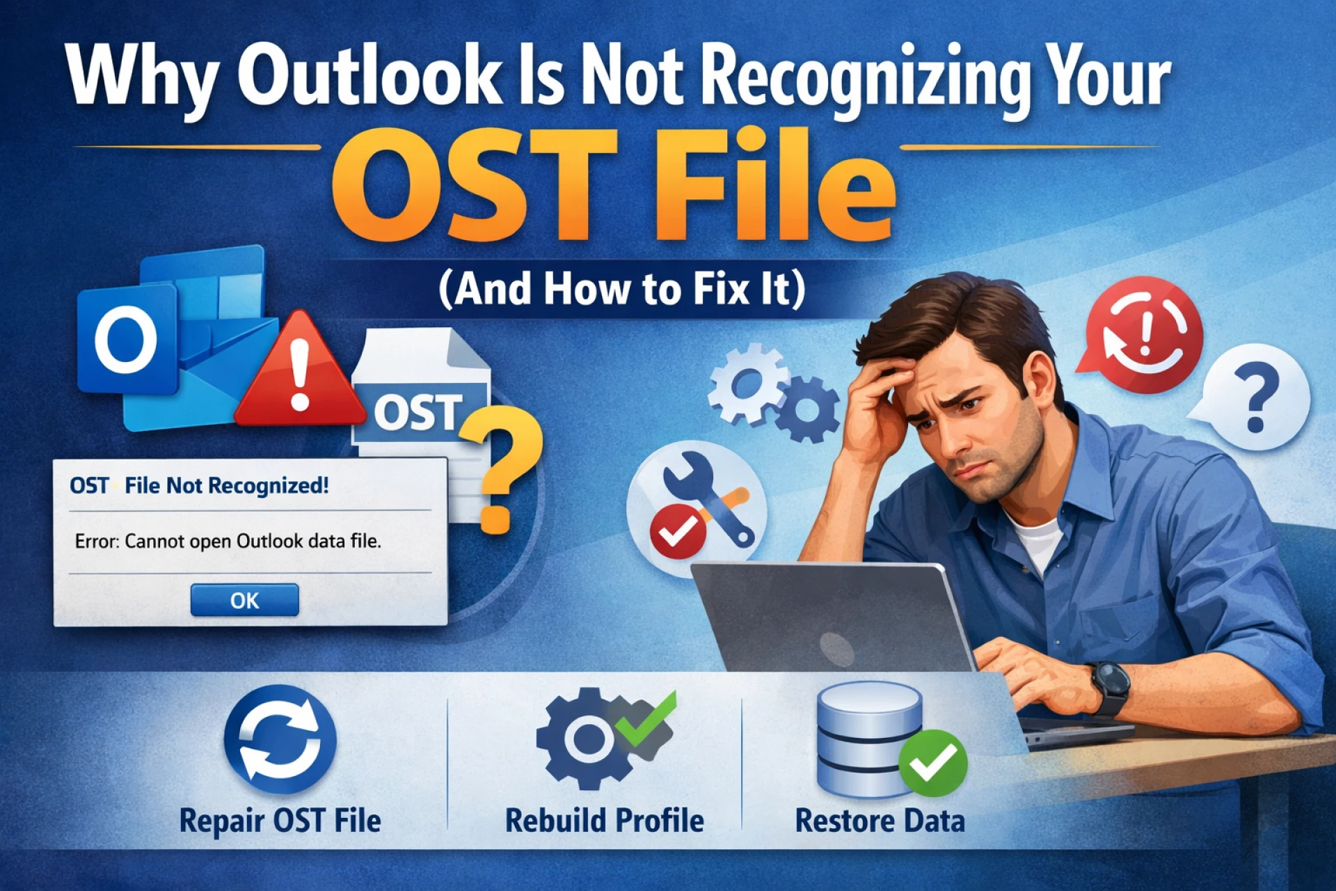 Why Outlook Is Not Recognizing Your OST File (And How to Fix It)
