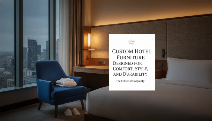 Custom Hotel Furniture Designed for Comfort, Style, and Durability