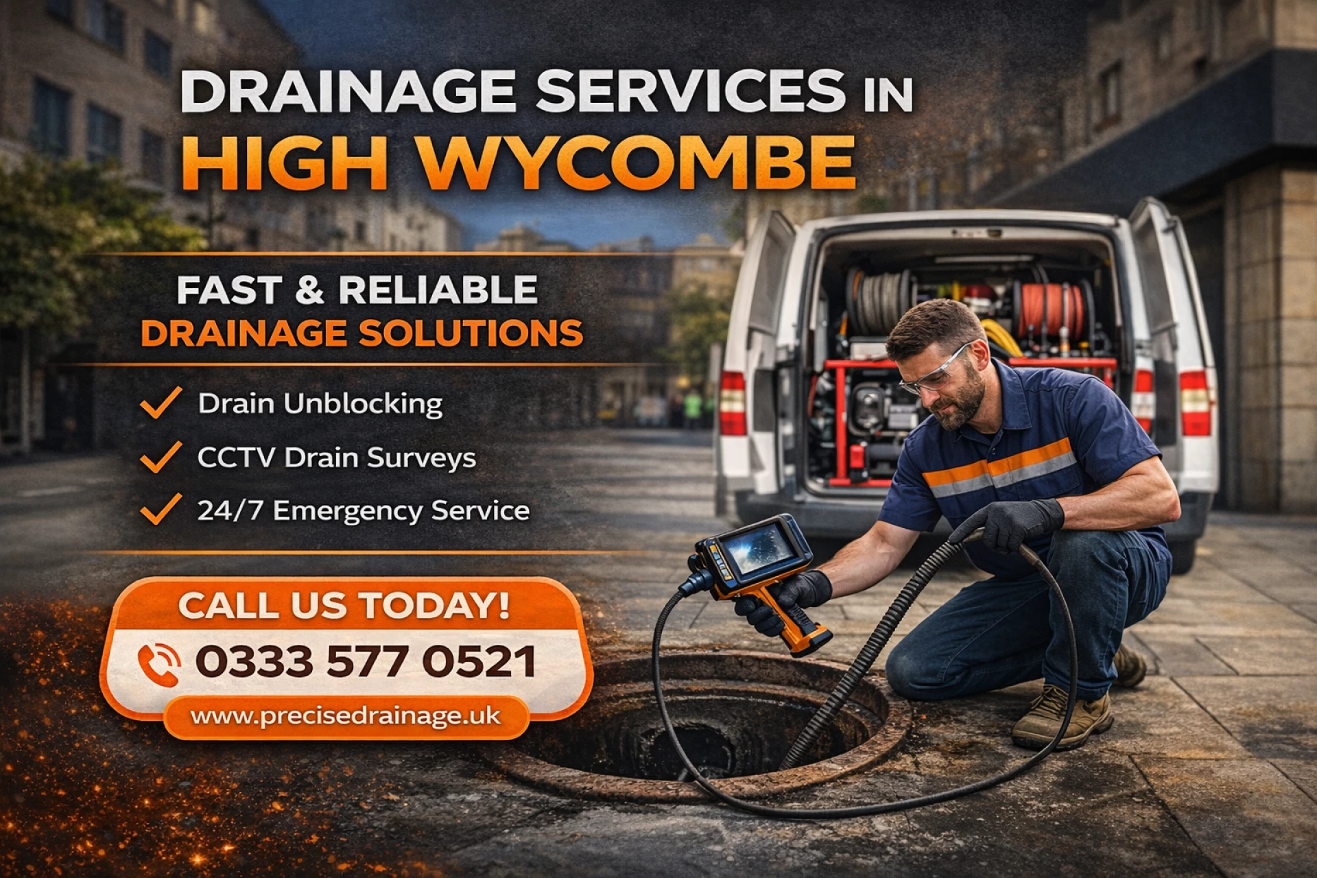 Expert Drainage Services in High Wycombe – 24/7 Supporty Post Title