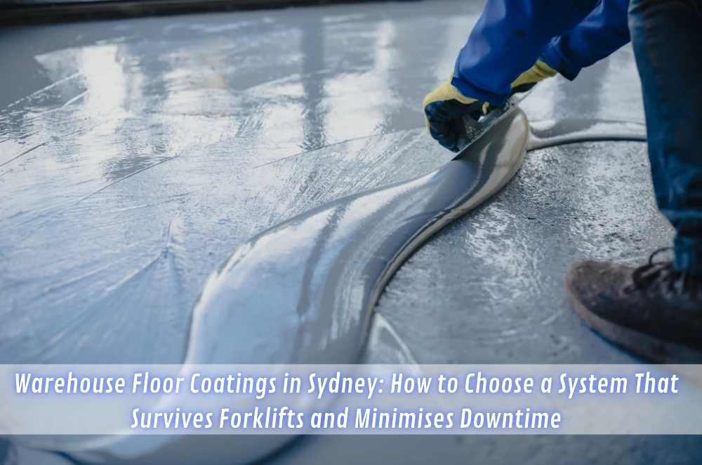 Warehouse Floor Coatings in Sydney: How to Choose a System That Survives Forklifts and Minimises Downtime