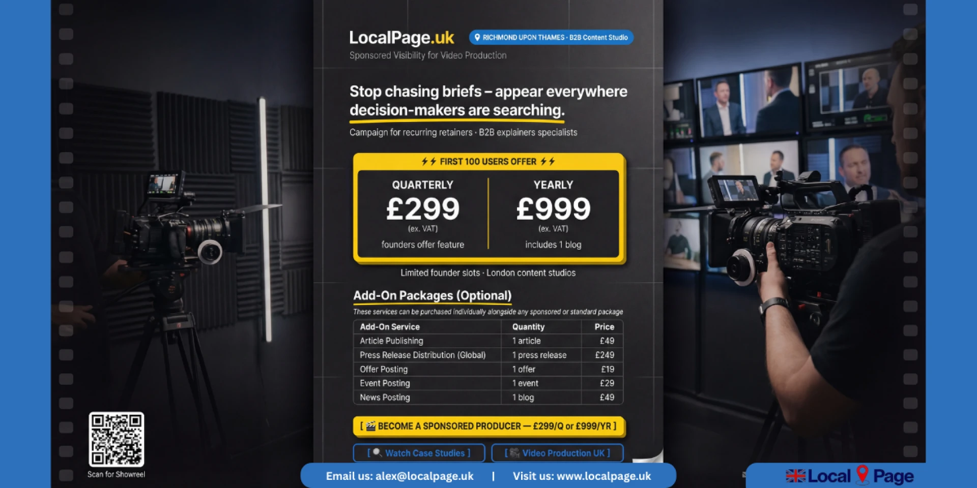 UK B2C Business Directory for Services