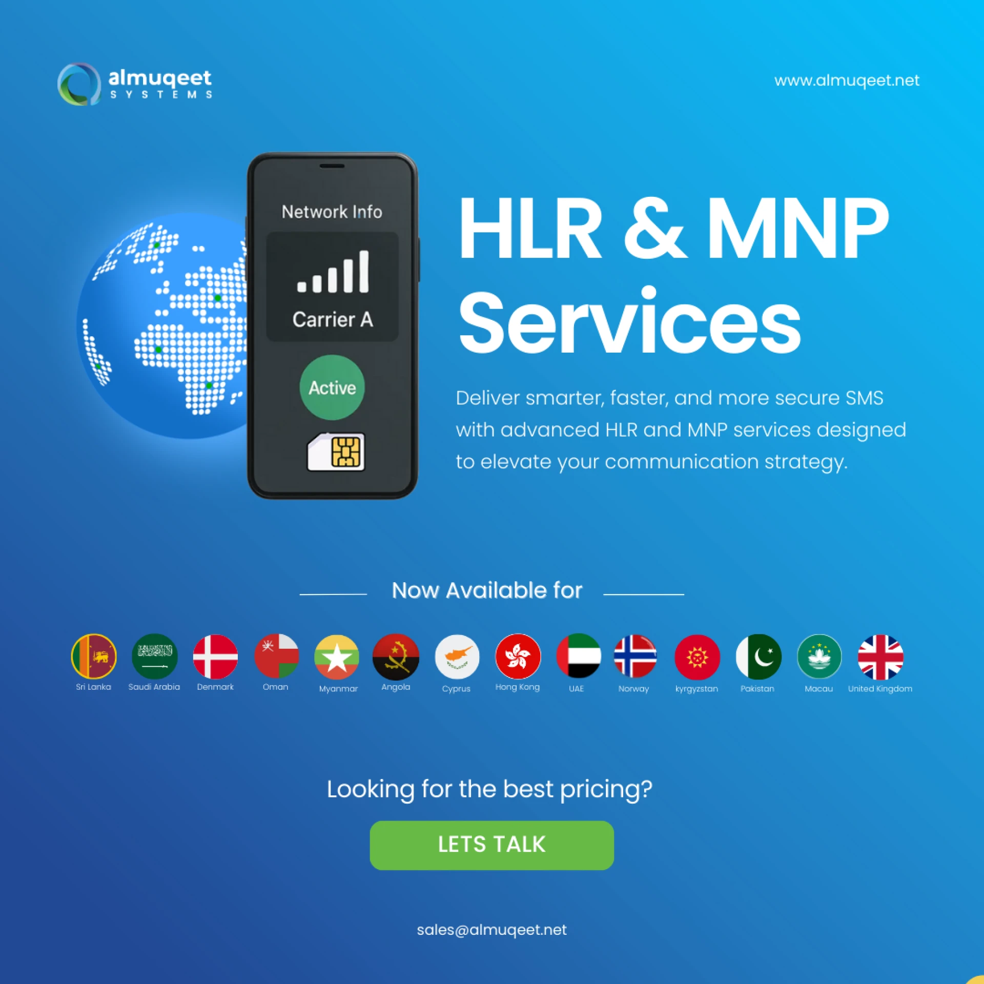 HLR and MNP Lookup Service Explained: Why Messaging Platforms and Telecom Operators Depend on It