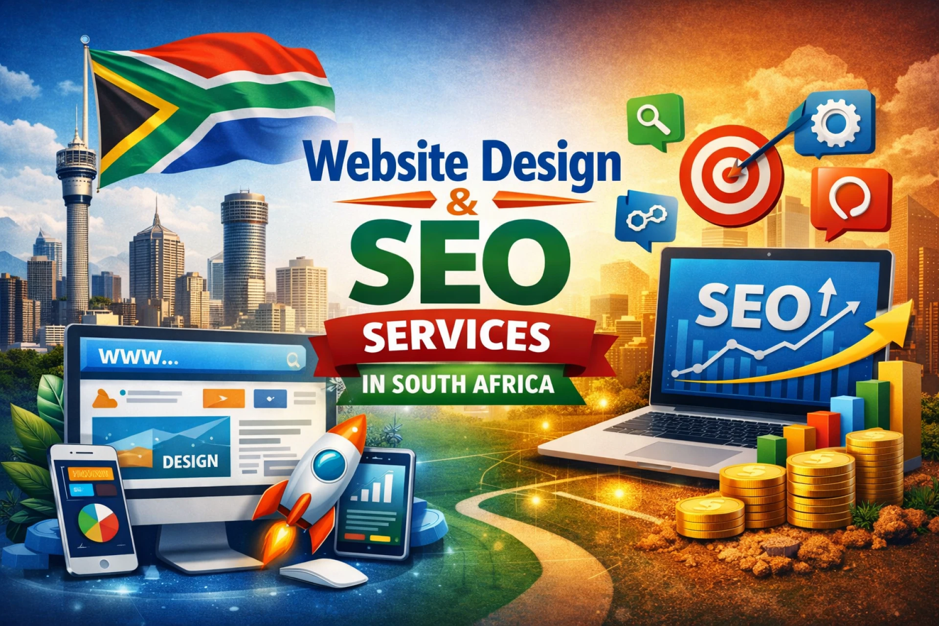Website Design Company and SEO Services in South Africa: The Key to Online Business Growth