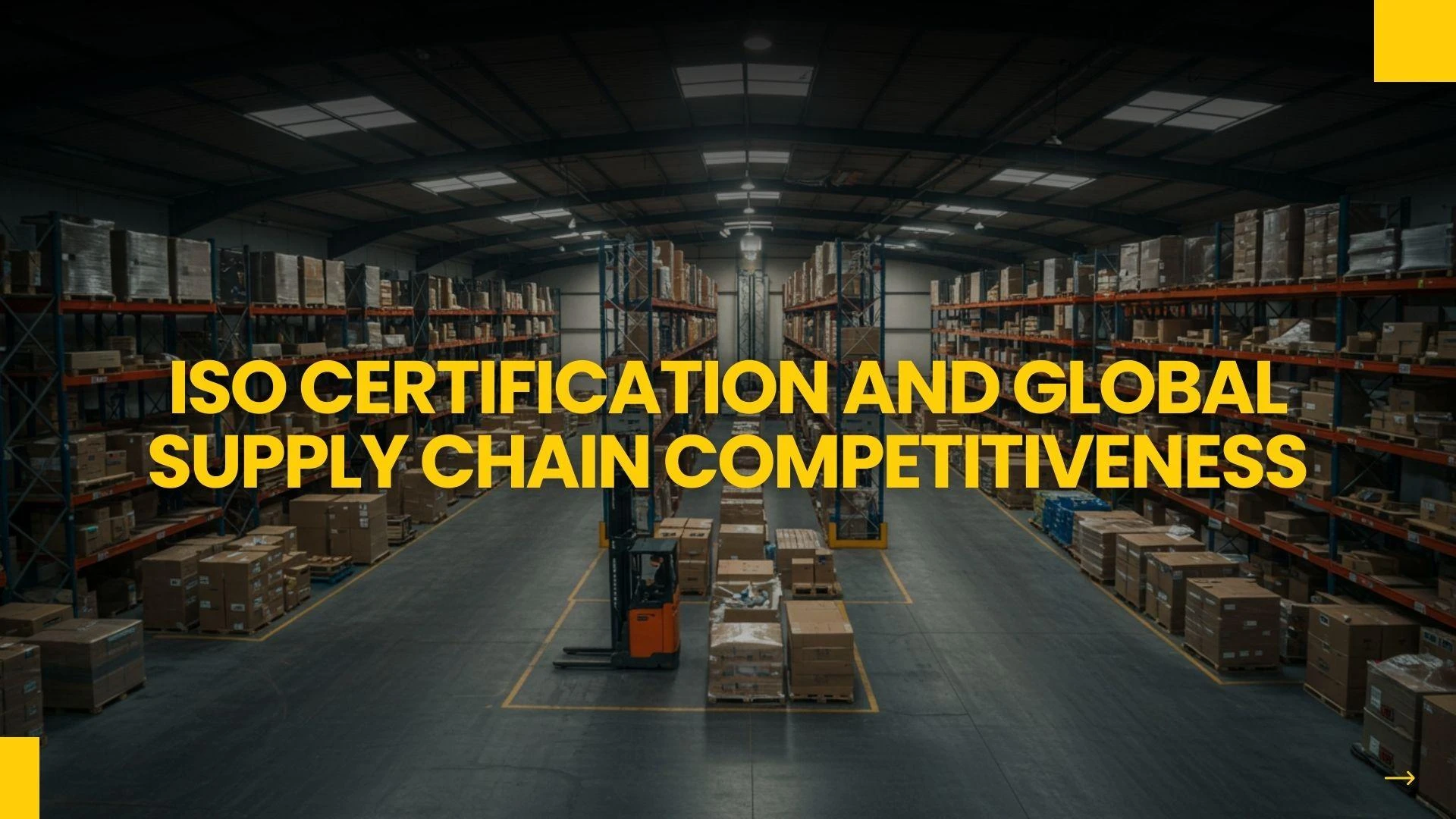 ISO Certification and Global Supply Chain Competitiveness