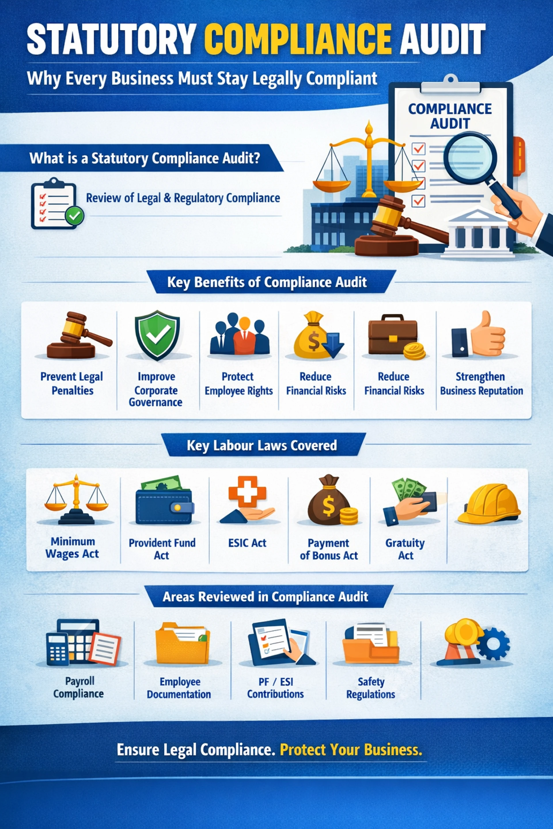 Statutory Compliance Audit: Why Businesses Must Prioritize Legal Compliance