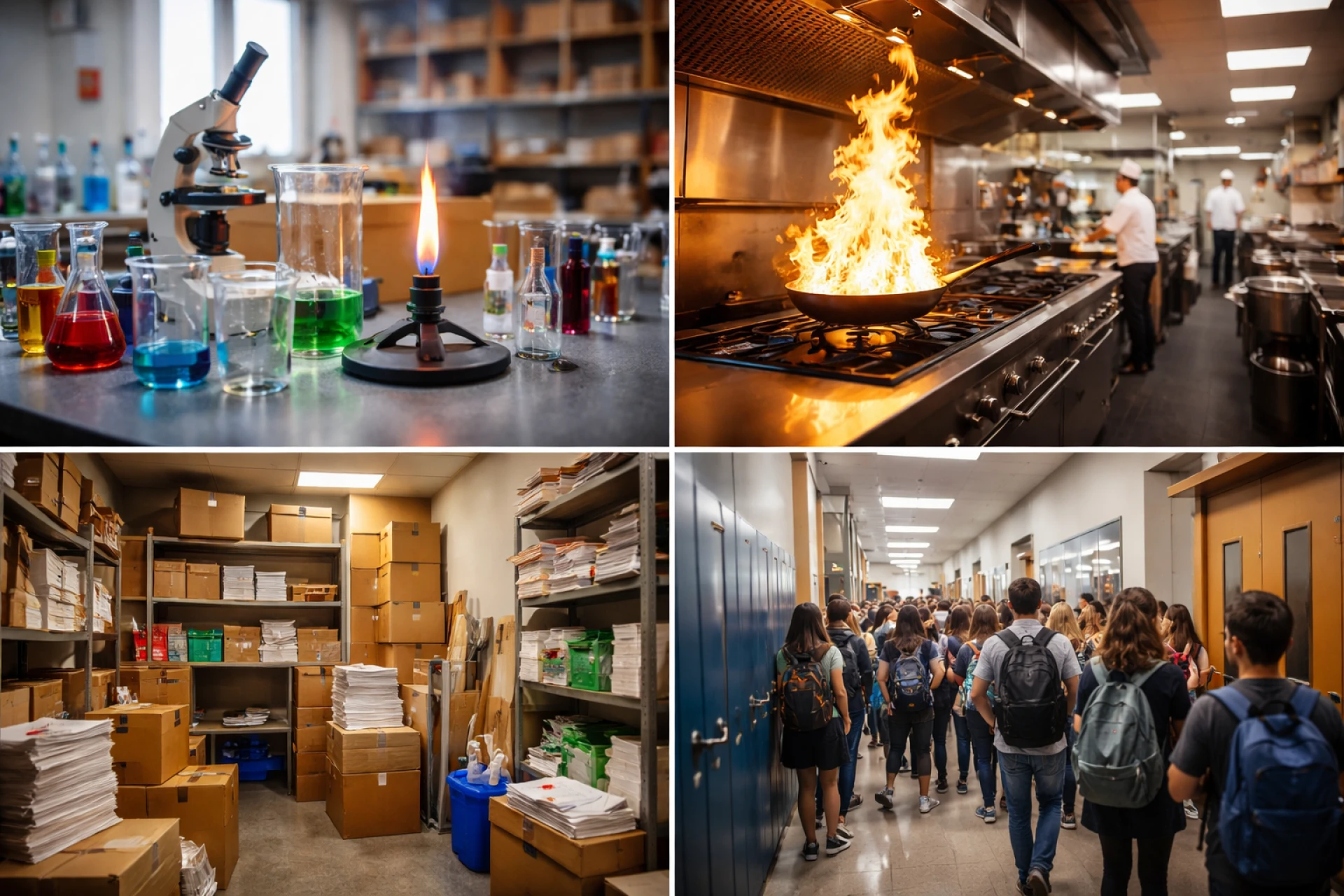 Laboratory and Equipment Hazards in Universities That Require Certified Fire Door Installers
