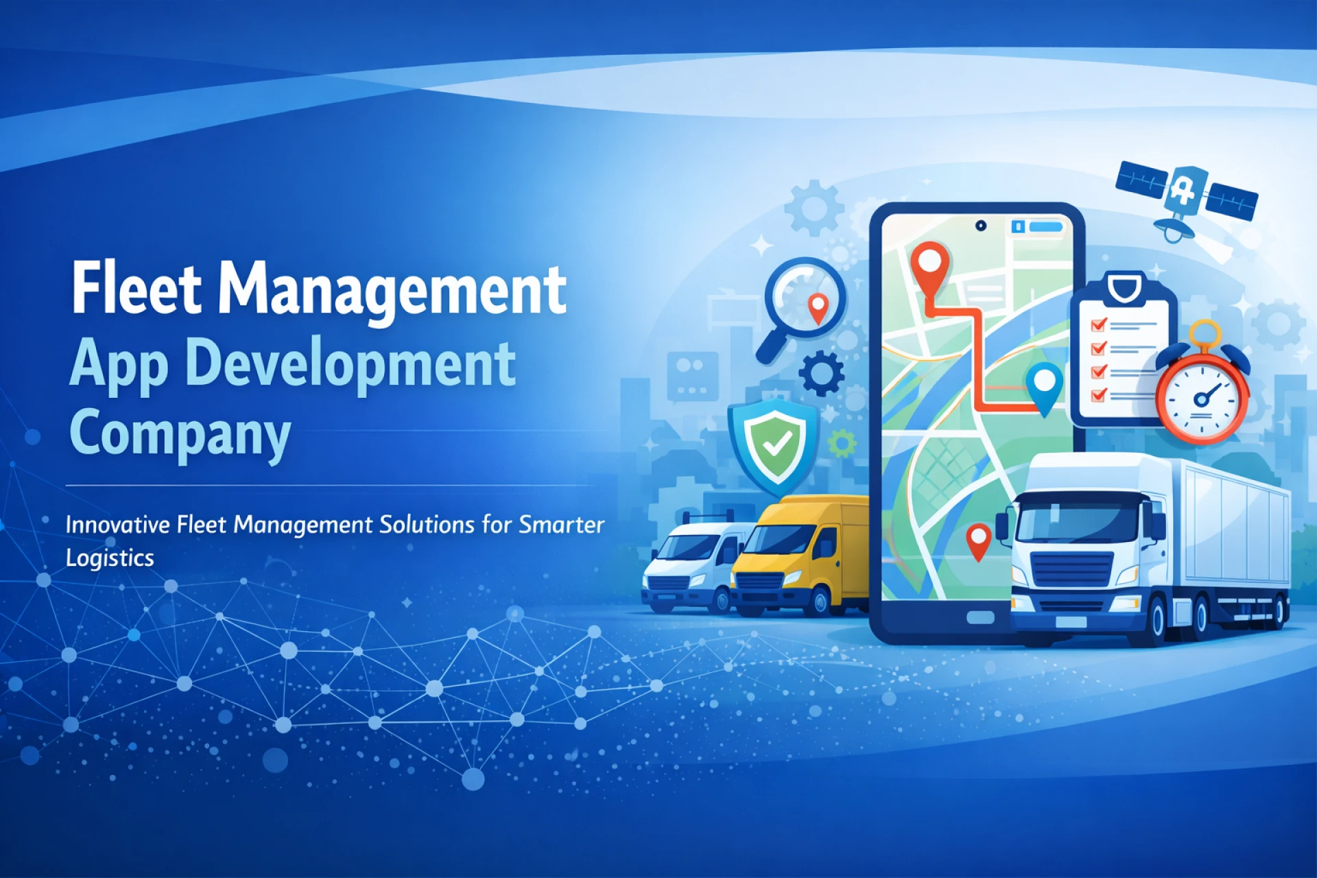 Fleet Management App Development Company Trends: How Smart Fleet Technology Is Transforming Logistics