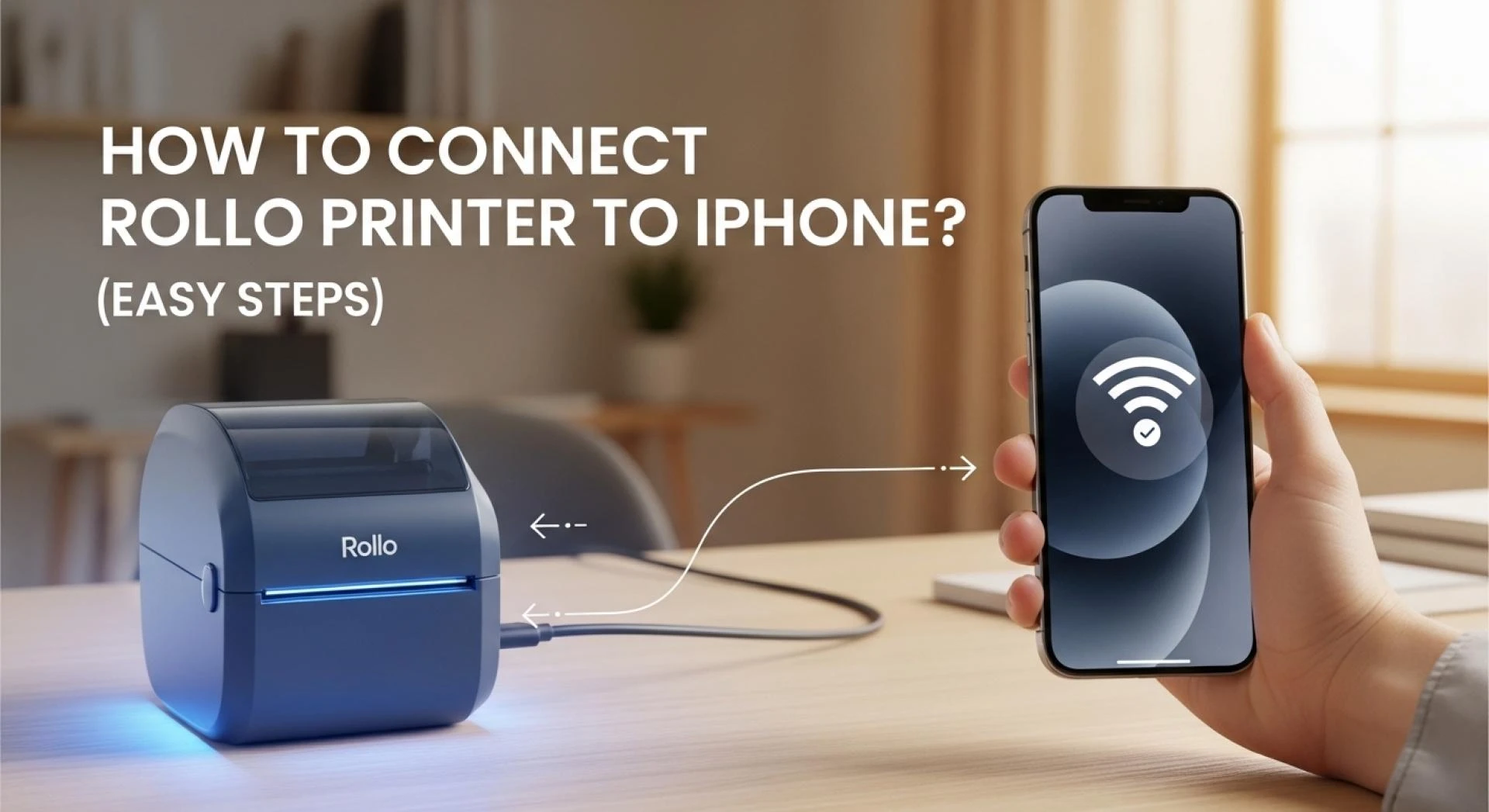 How to Connect Rollo Printer to iPhone? (Easy Steps)