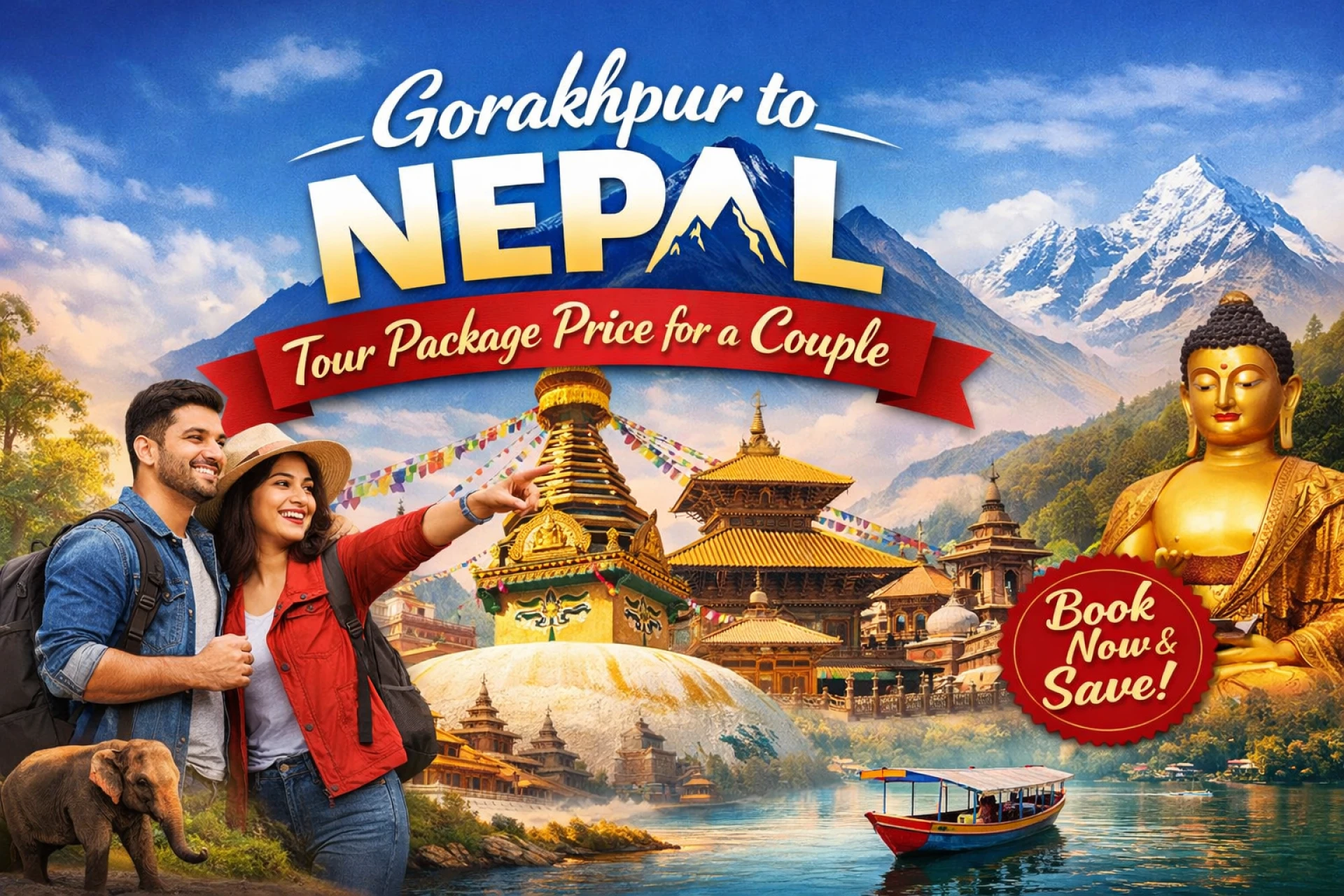 Gorakhpur to Nepal Tour Package Price for a Couple