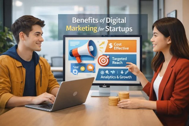 Benefits of Digital Marketing for Startups