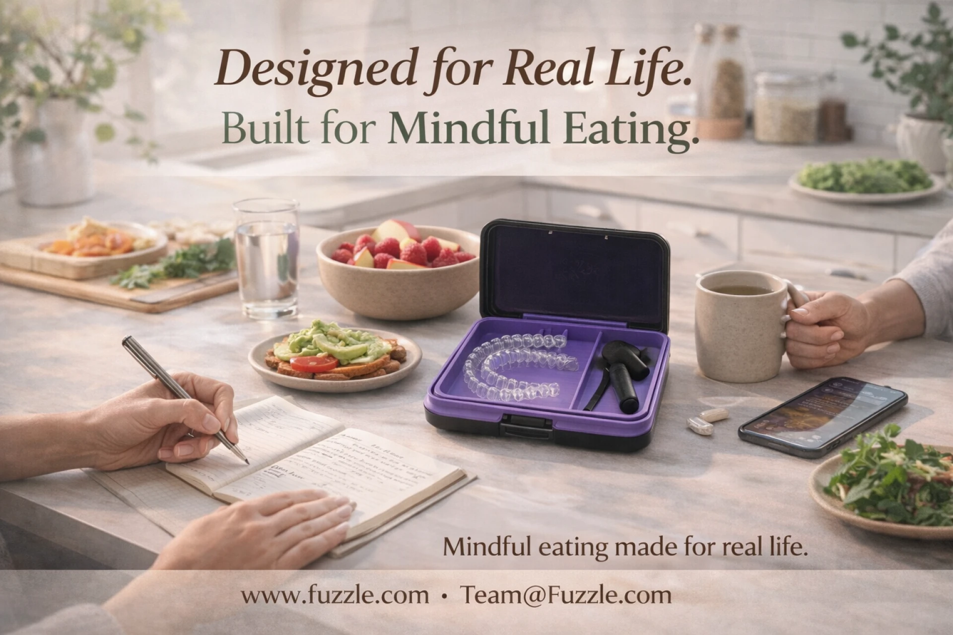 Small Pauses, Big Awareness: Living With the Fuzzle Weight Management Kit