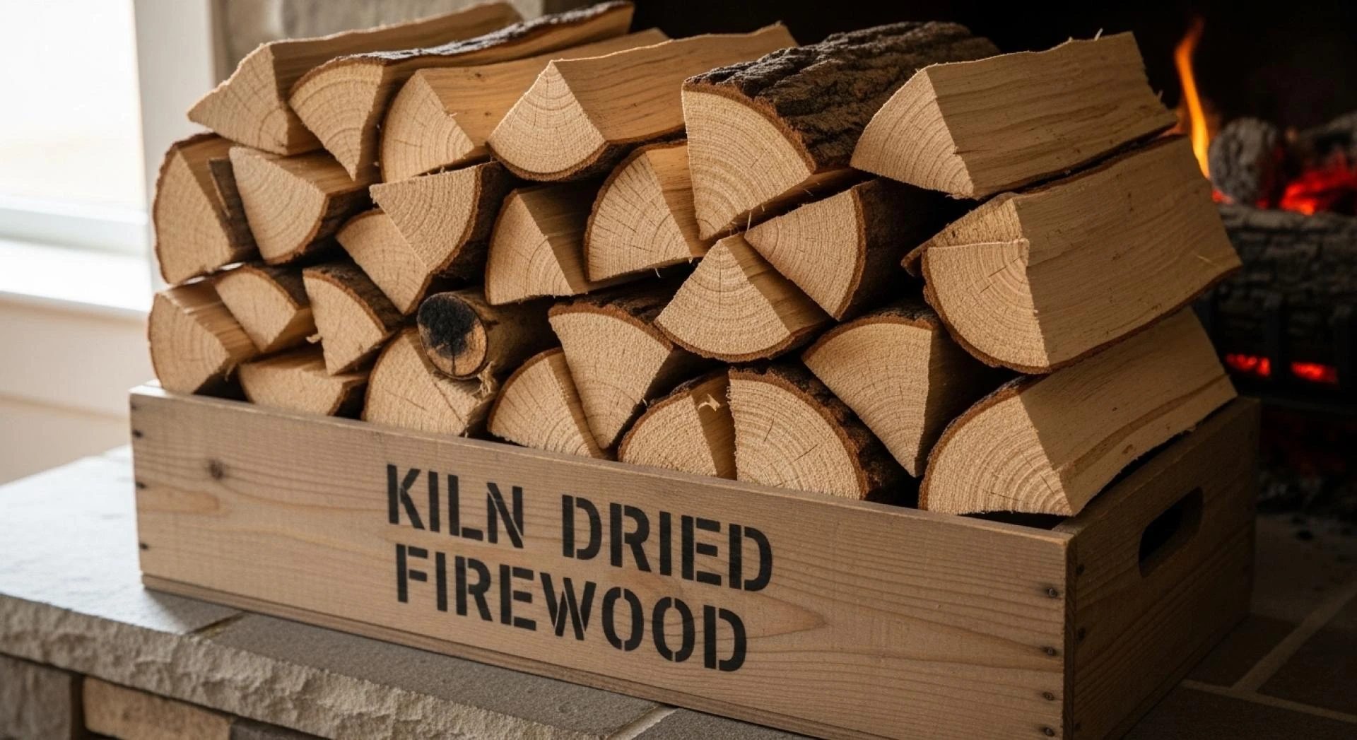 Premium Kiln-Dried Firewood Wisconsin for Heating