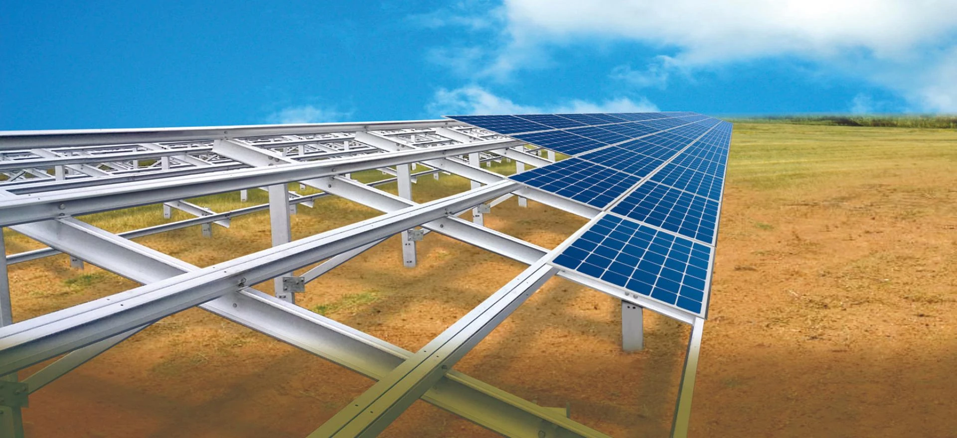 Aluminium Solar Mounting Structure Supplier for Lightweight Systems
