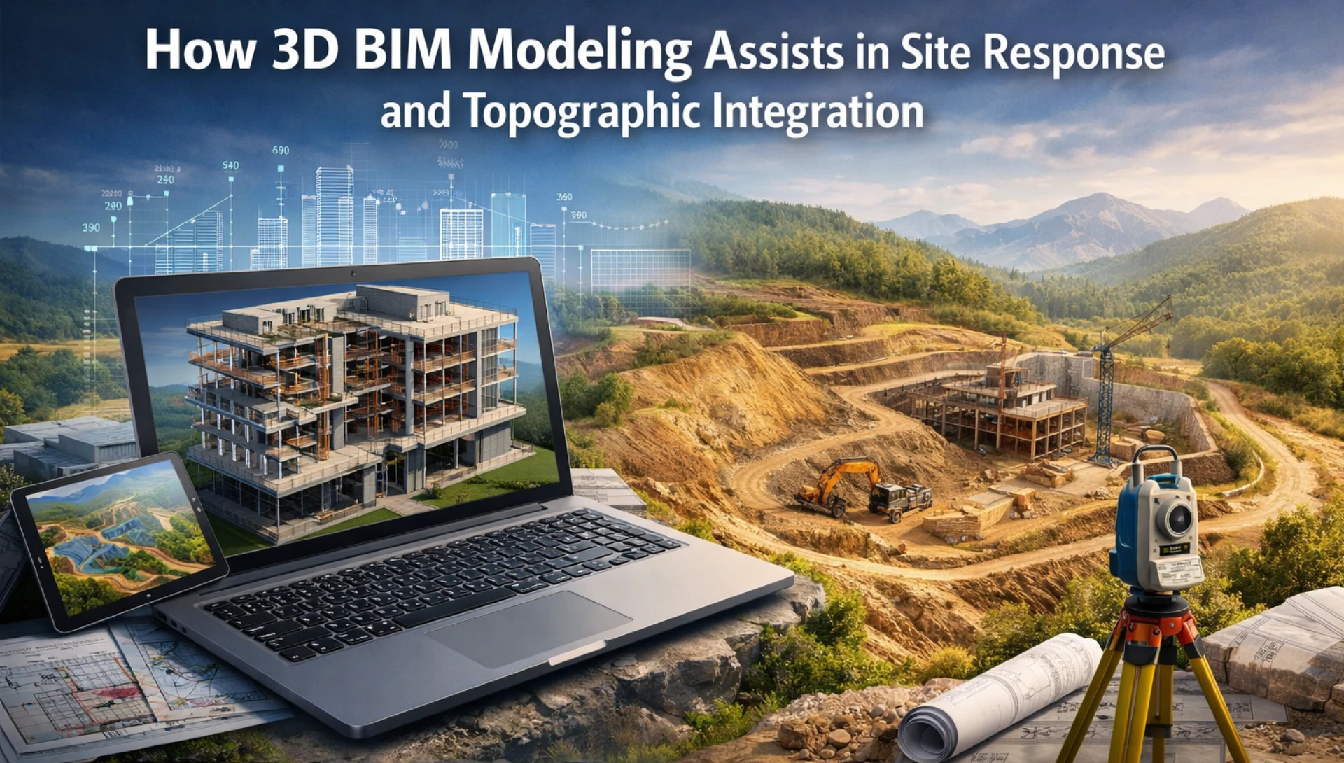 How 3D BIM Modeling Assists in Site Response and Topographic Integration