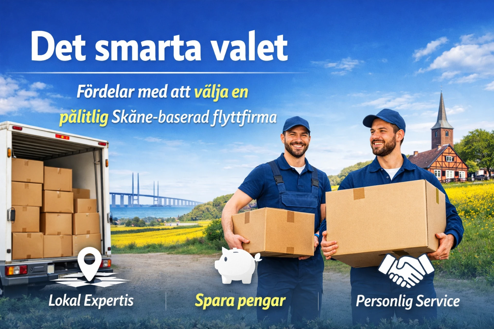 Den smarta flytten: Fördelar med att välja en pålitlig flyttfirma i Skåne (guide 2026)