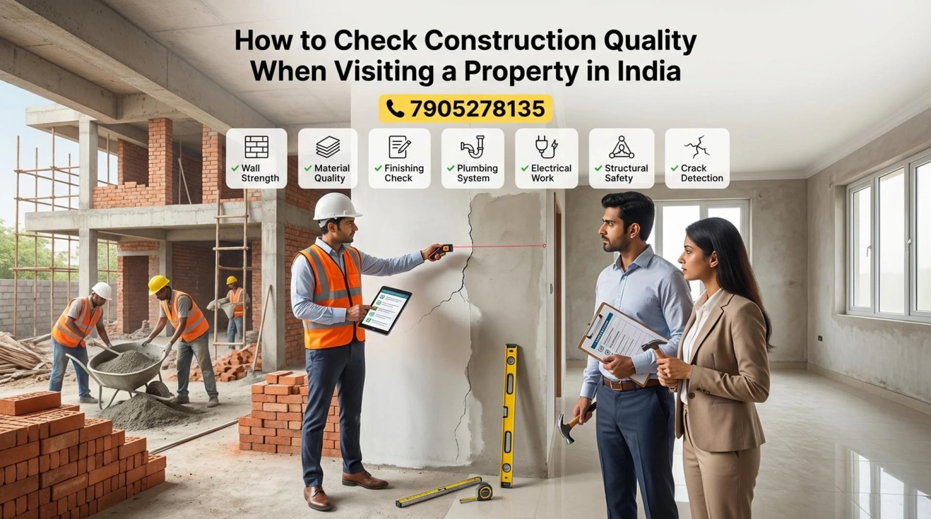 How to Check the Structural Quality of a Home in India — The Complete Guide