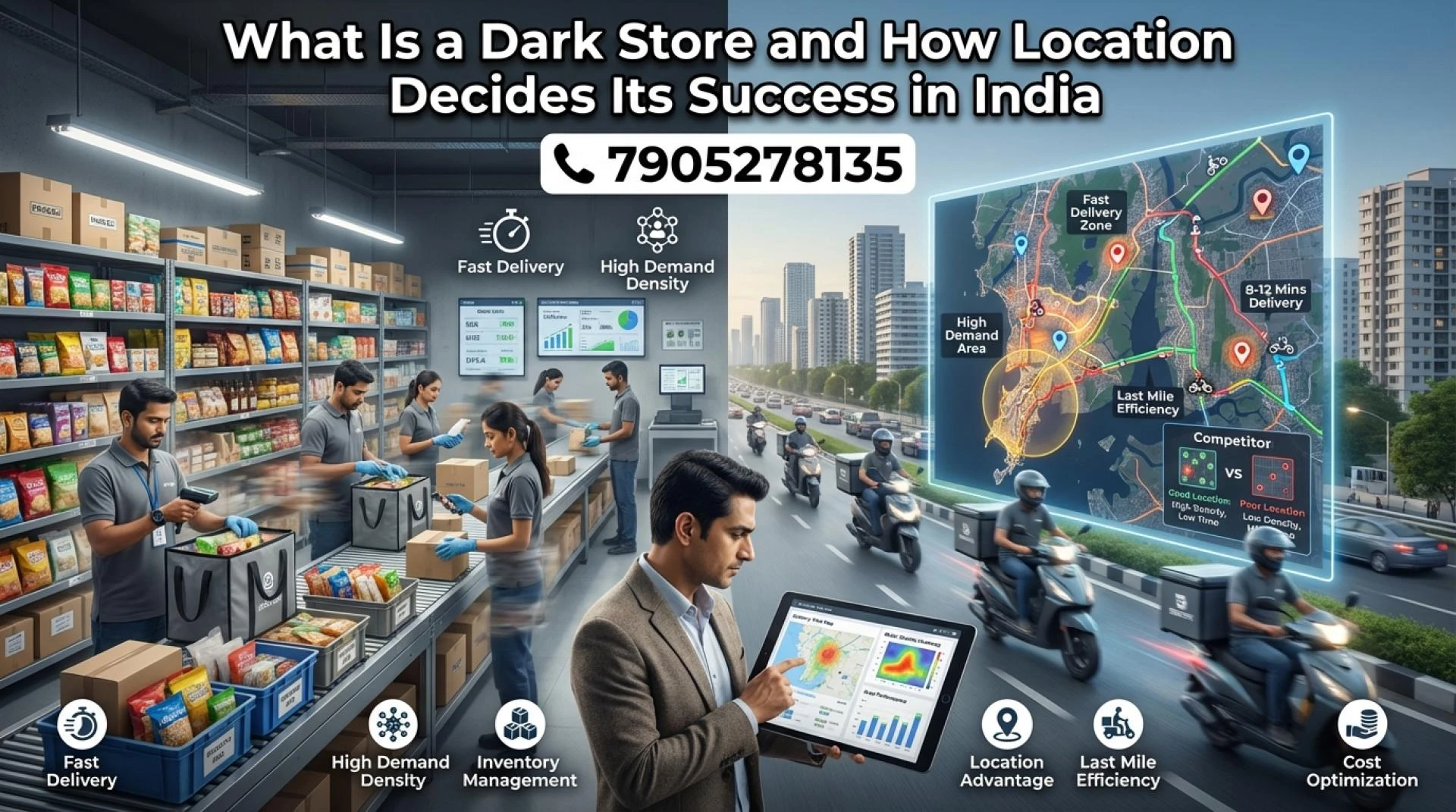 How to Choose the Right Location for a Dark Store in India — 2026 Guide