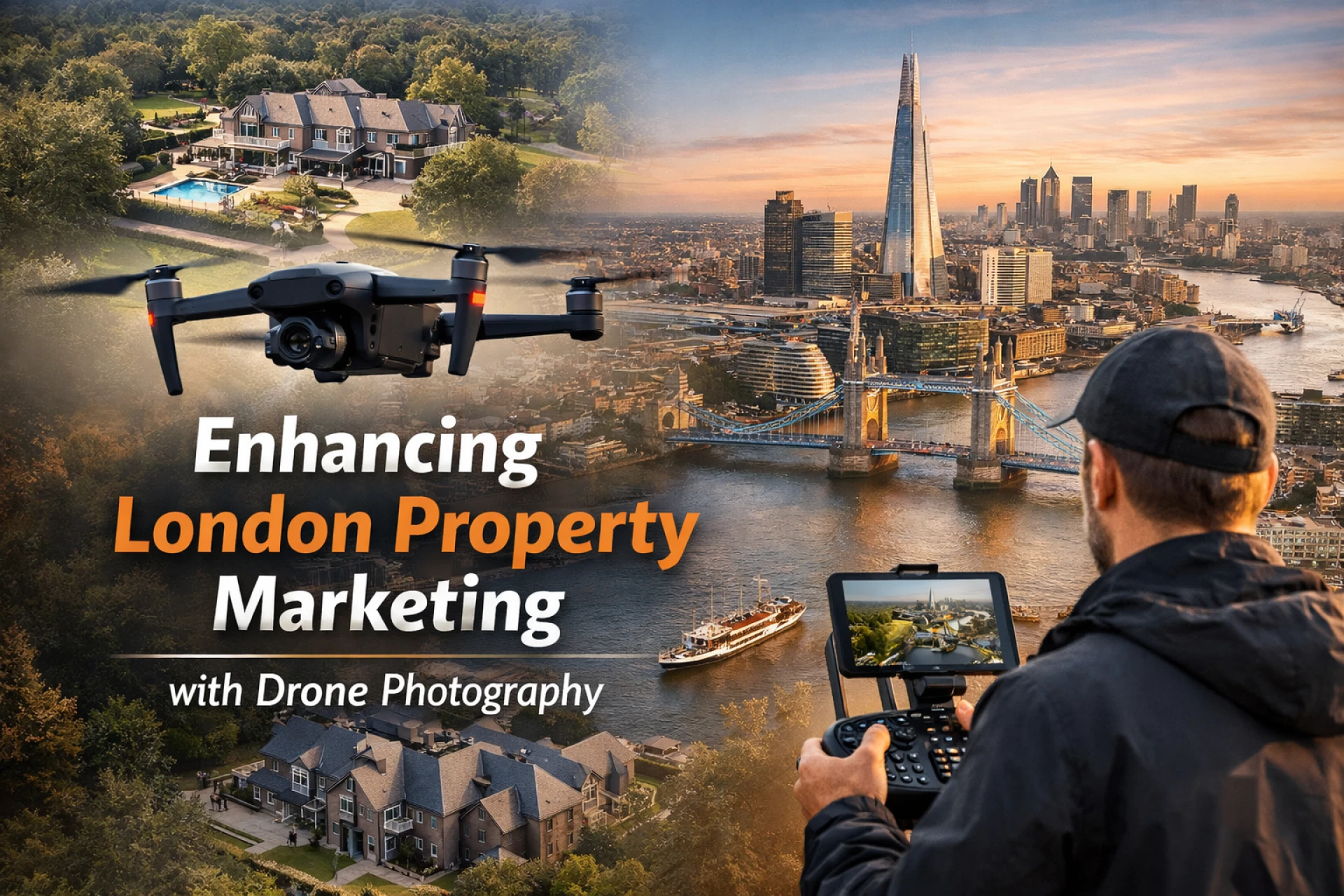 Enhancing London Property Marketing with Drone Photography