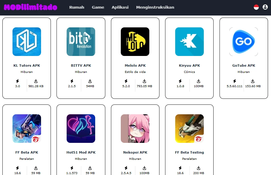 Kumpulan Mod APK 2026 Gratis untuk Game Populer