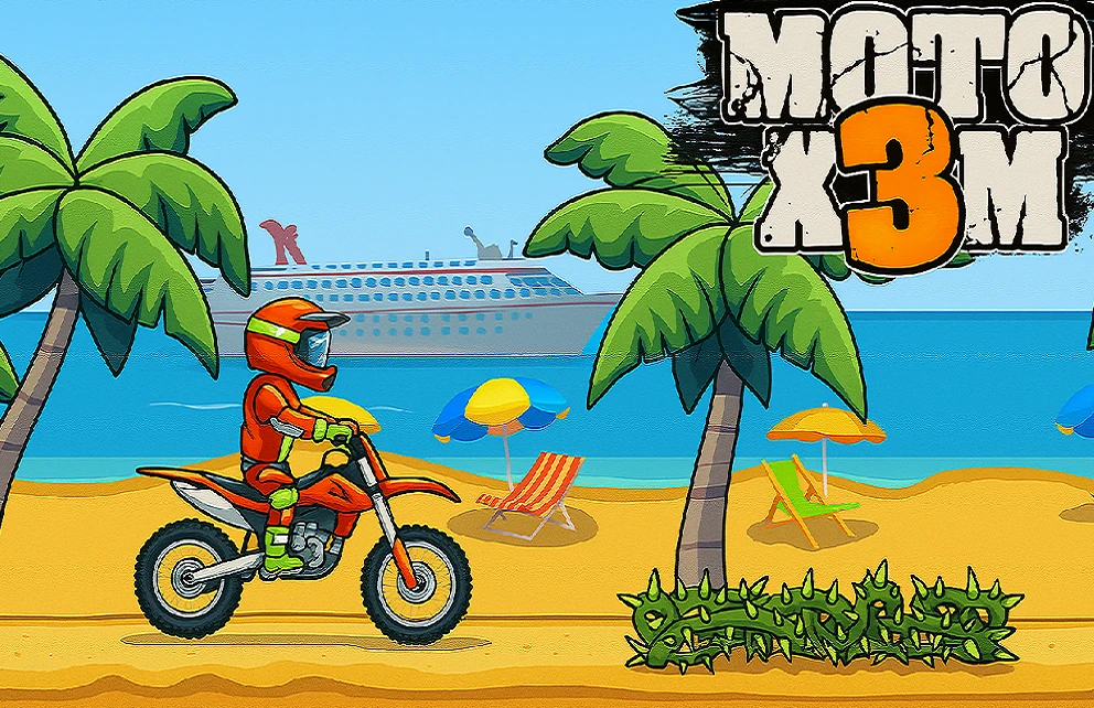 Moto X3M - The challenges of racing through ramps