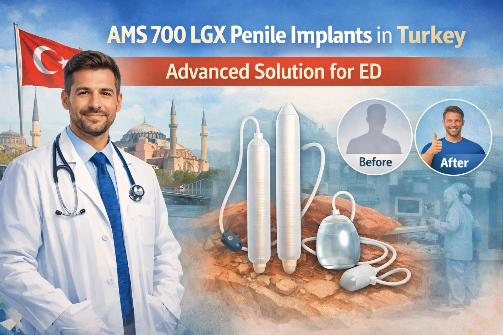 Why AMS 700 LGX is the Most Advanced Penile Implant in Turkey for Lasting Results