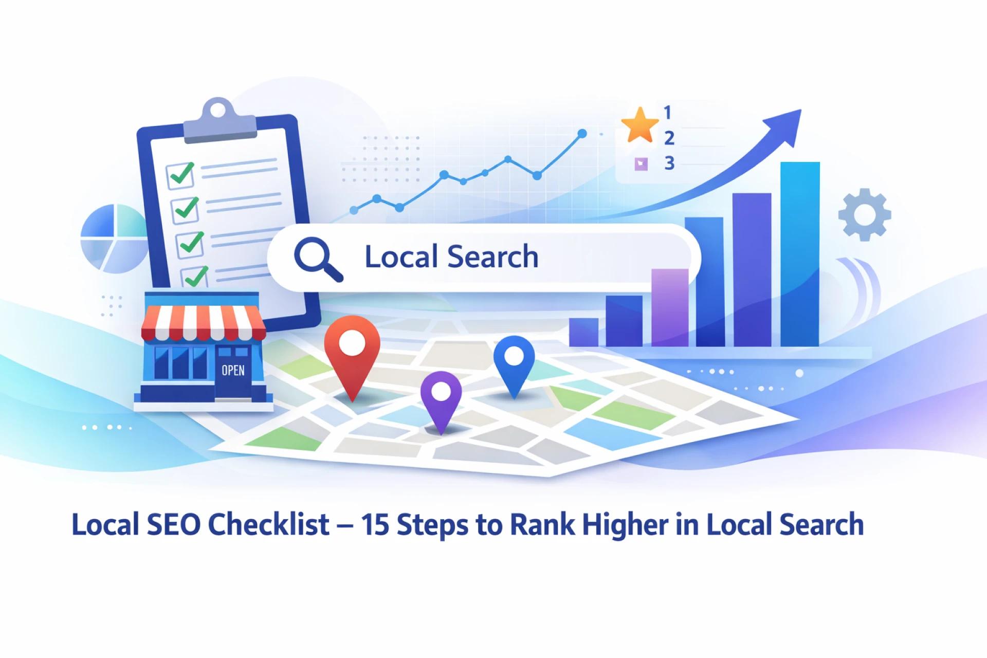 Local SEO Checklist: 15 Steps to Rank Higher in Local Search