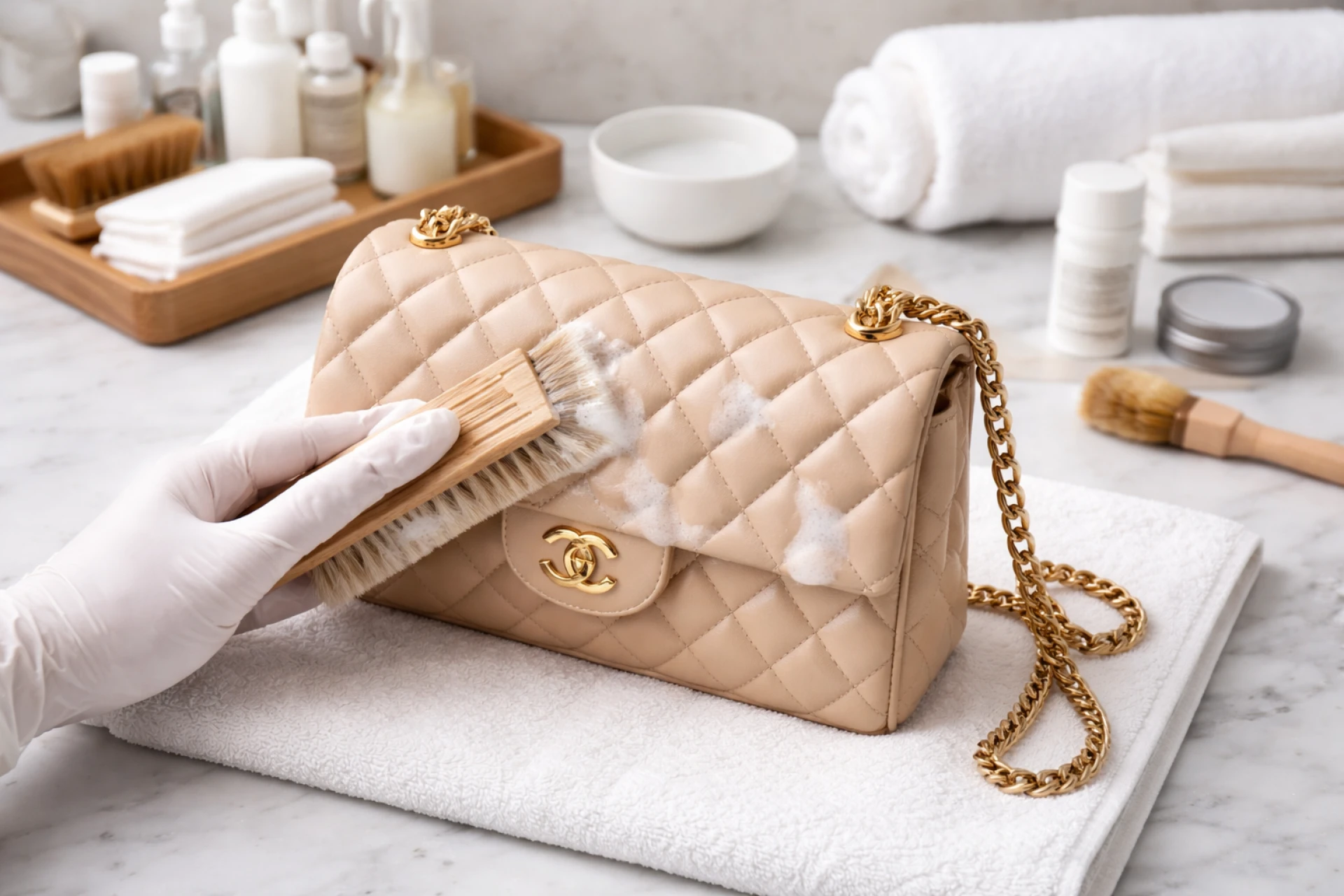 Can Hermes Bag Cleaning Remove Oil and Ink Stains?