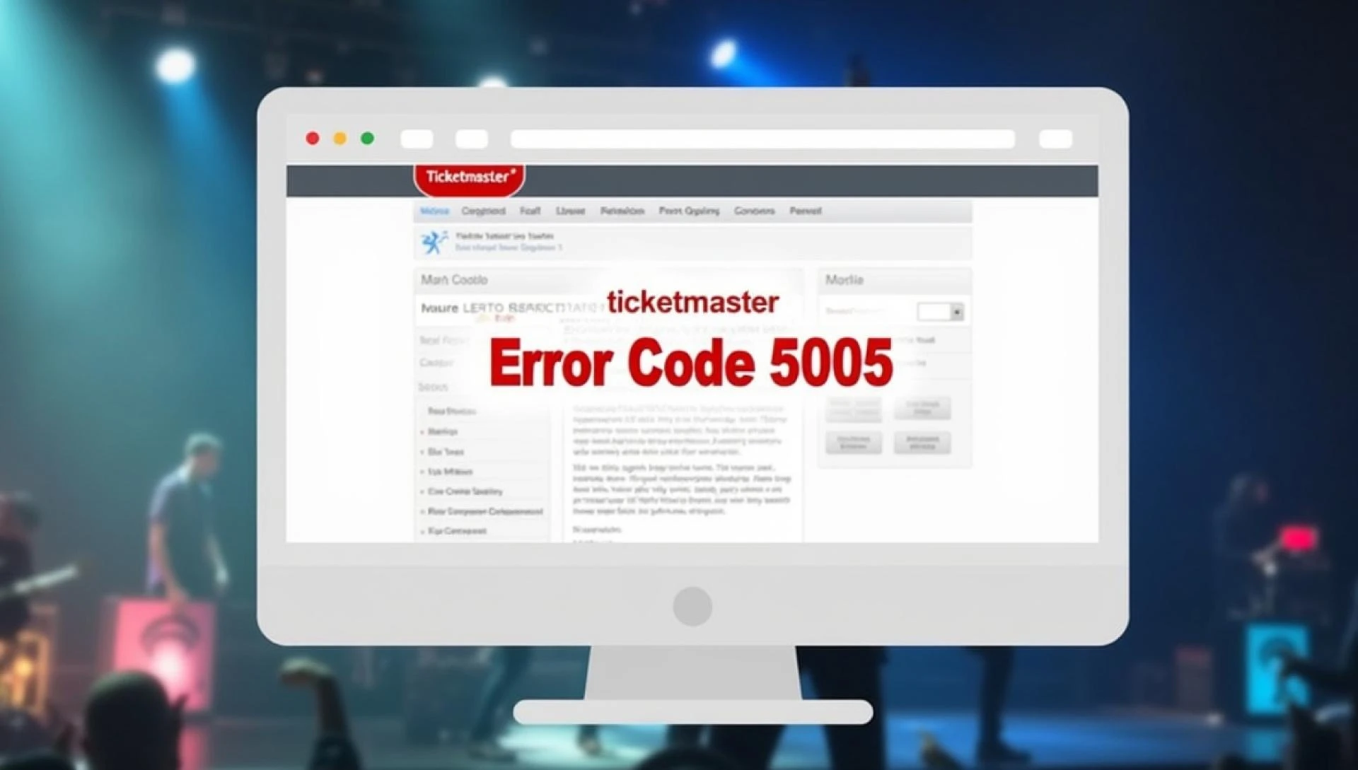 Ticketmaster Error Code 5005: Guide to Fixing and Understanding the Issue