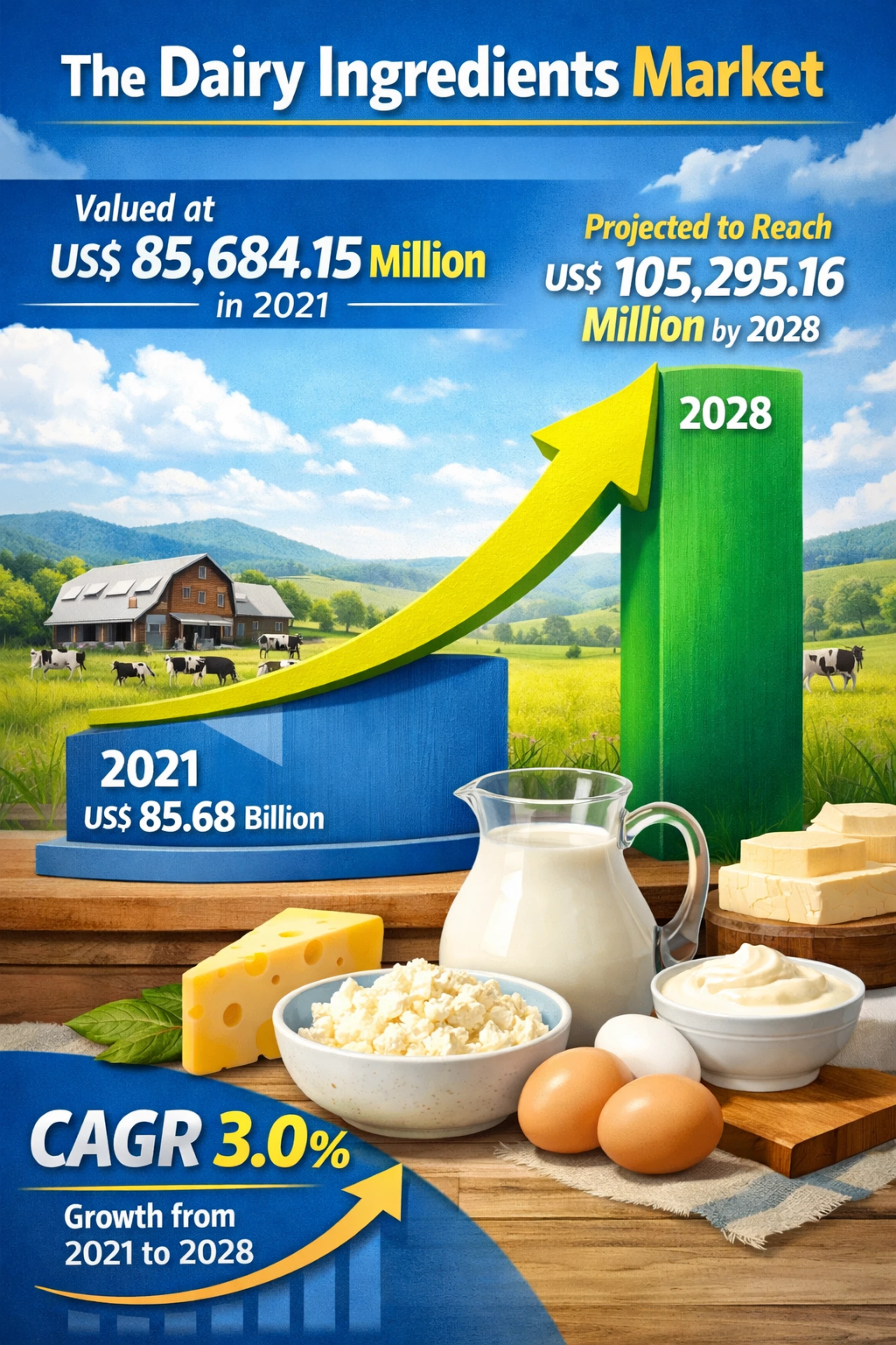 Global Dairy Ingredients Market Outlook by 2028