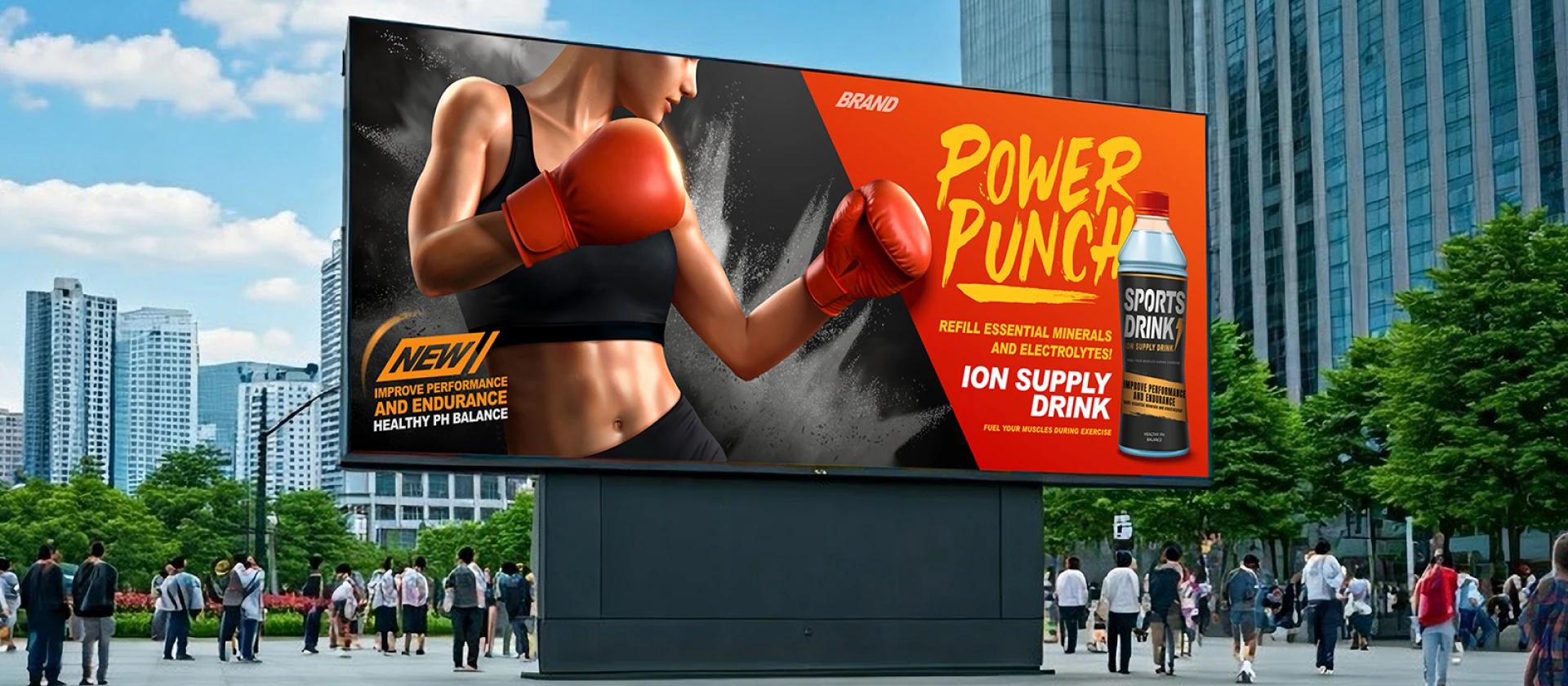 Outdoor LED Display Wall for Powerful Digital Advertising and Communication