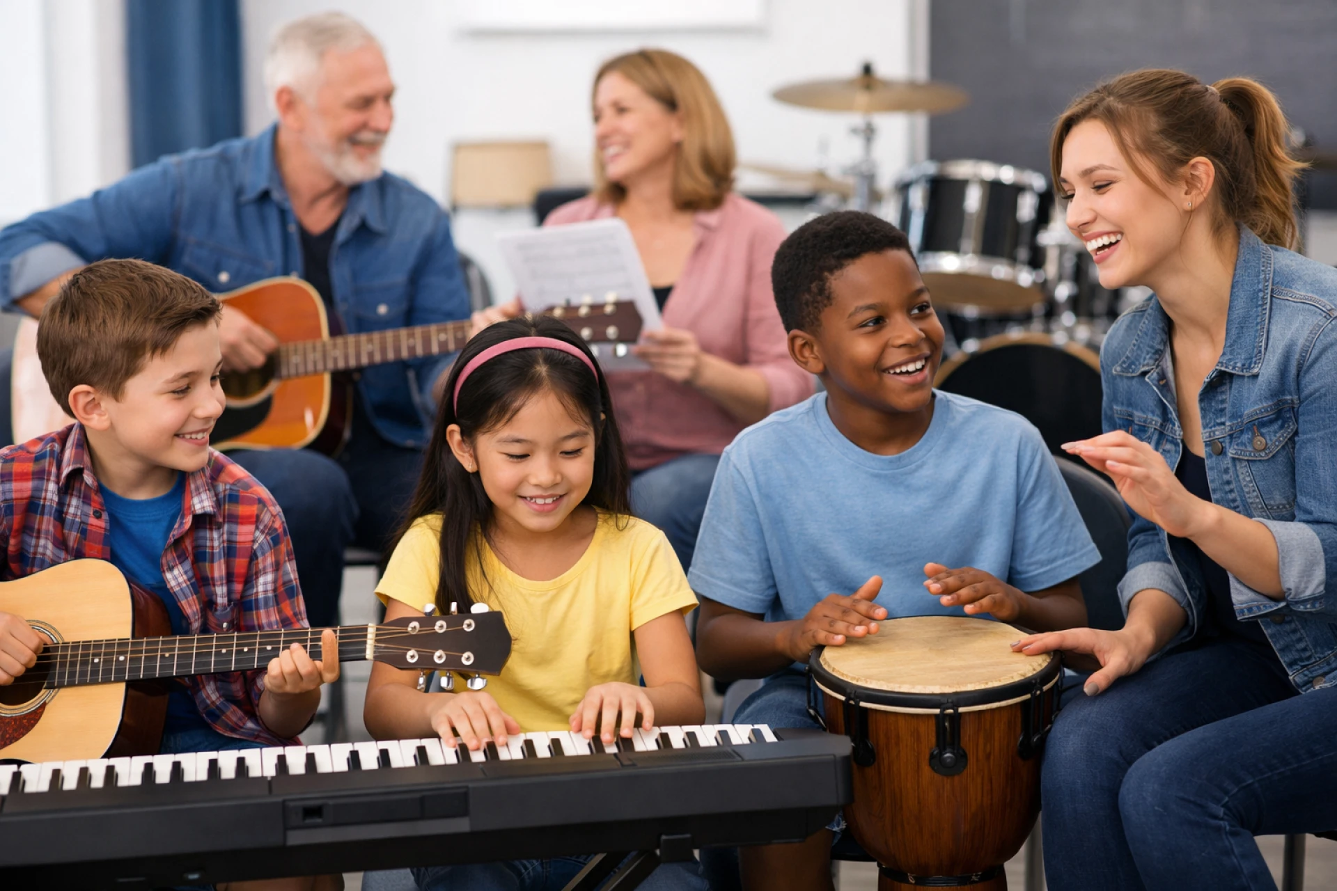 Why Group Music Lessons Are Transforming Modern Music Education