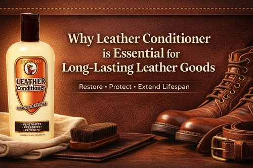 Why Leather Conditioner is Essential for Long-Lasting Leather Goods