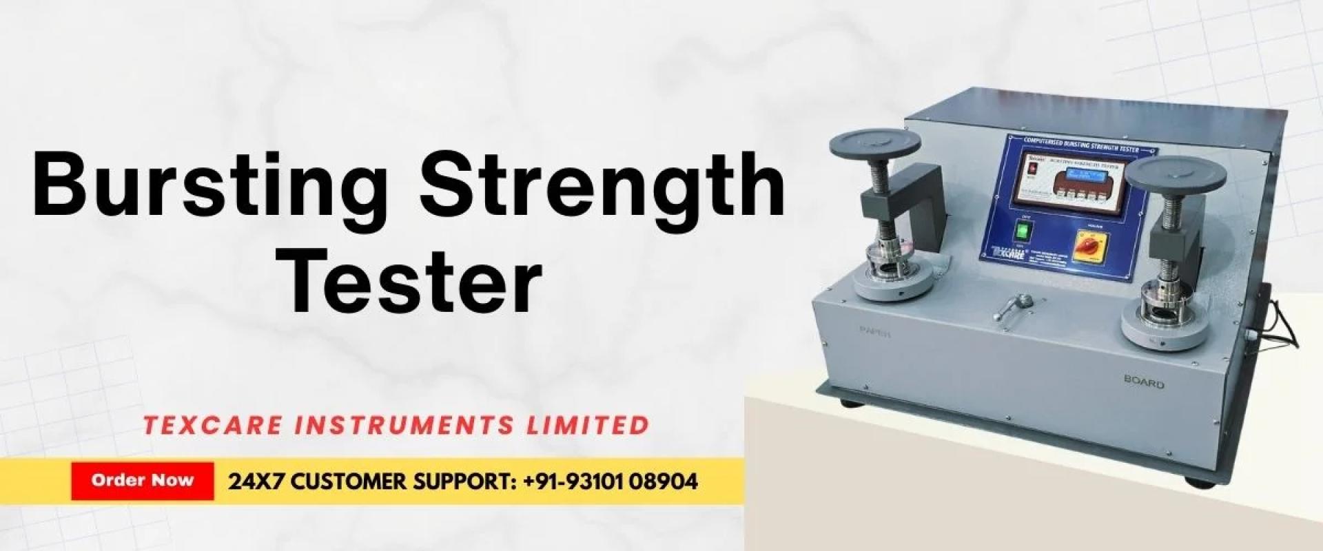 Bursting Strength Tester Manufacturer for Accurate Testing