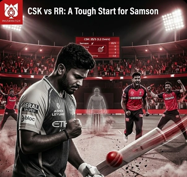 Instamatch: Analyzing CSK's Defeat to RR