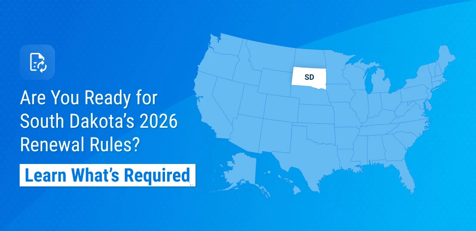 South Dakota 2026 Insurance Appointment Renewal Rules