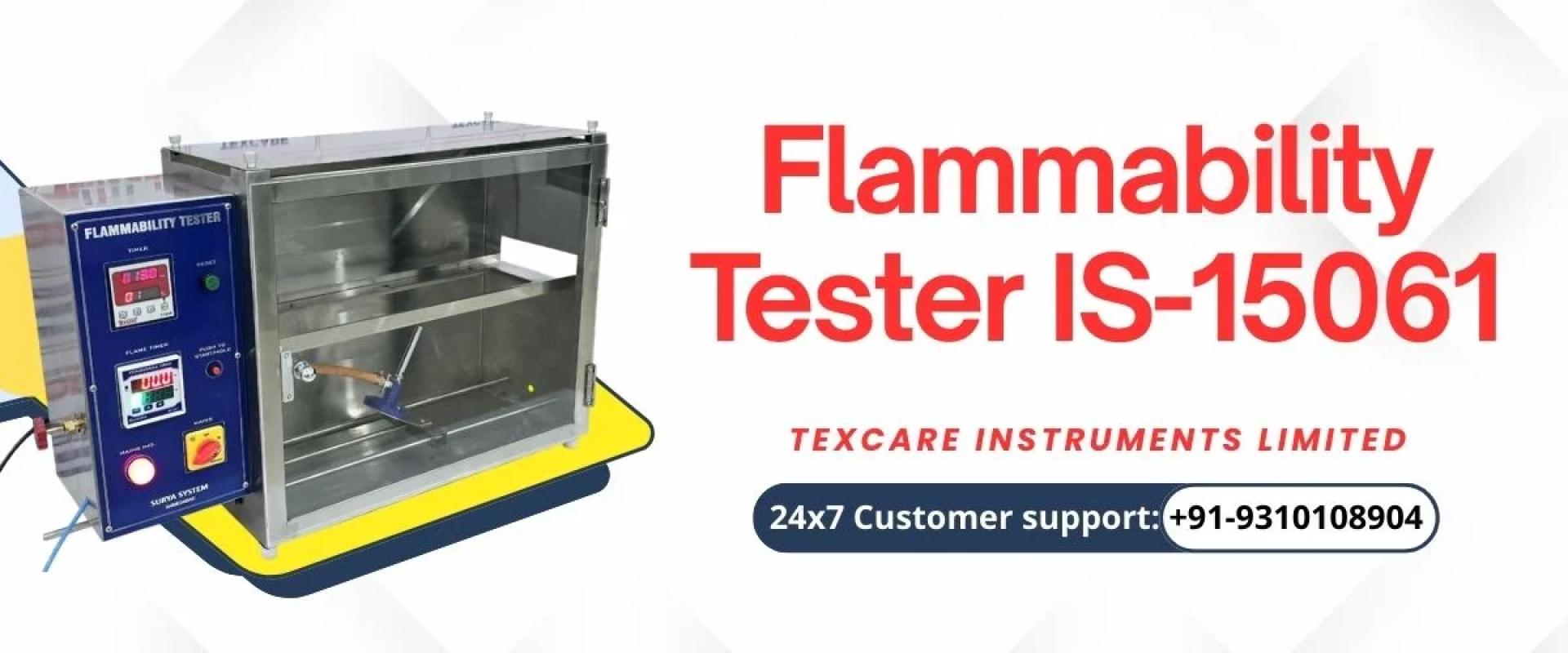 Flammability Tester UL 94 In Greater Noida Guide