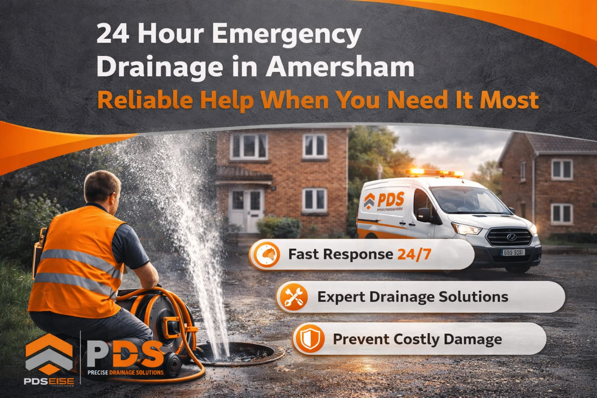 24 Hour Emergency Drainage in Amersham: Reliable Help When You Need It Most