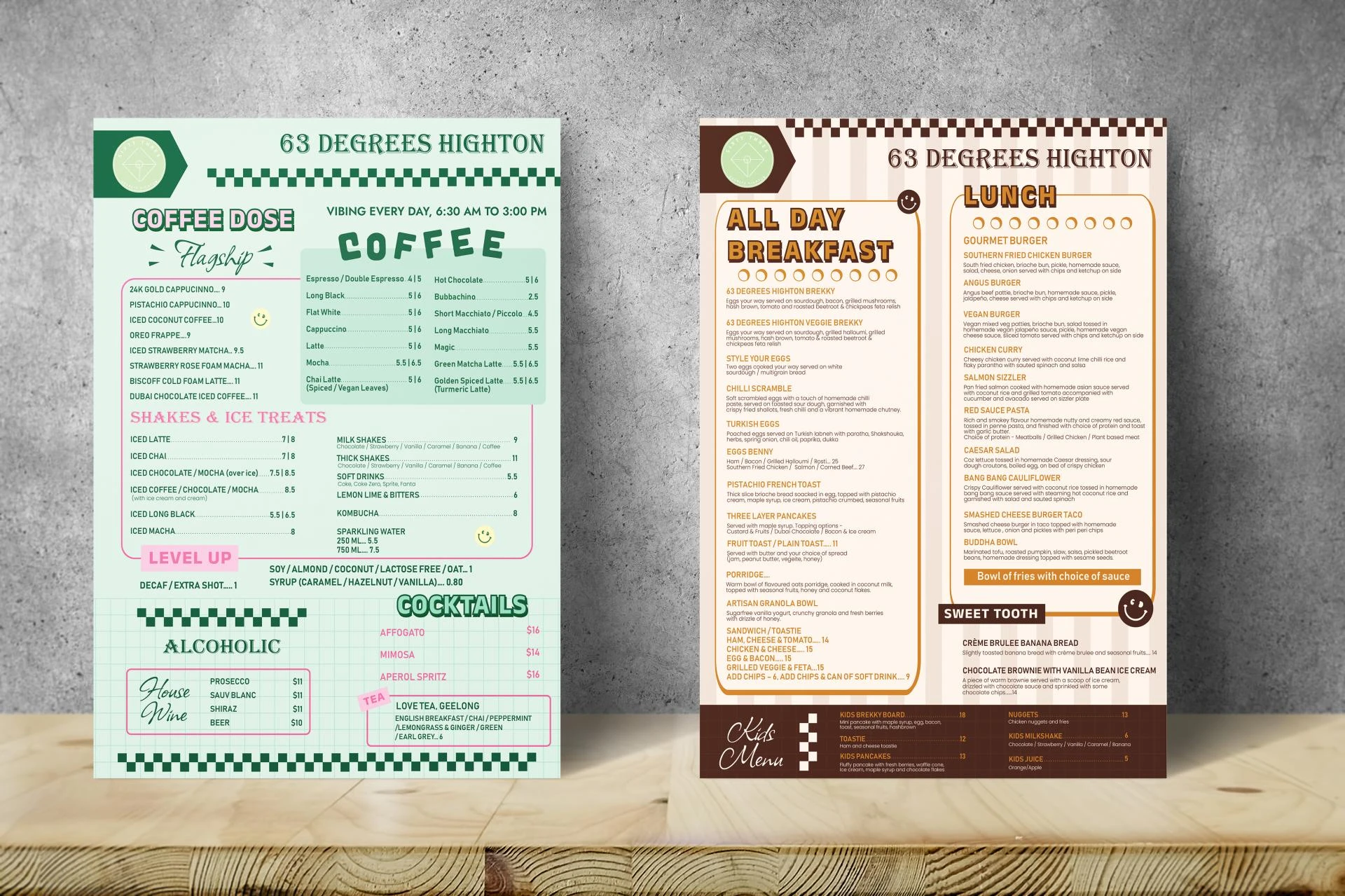 Modern Custom Menu Design Services for High-Converting 