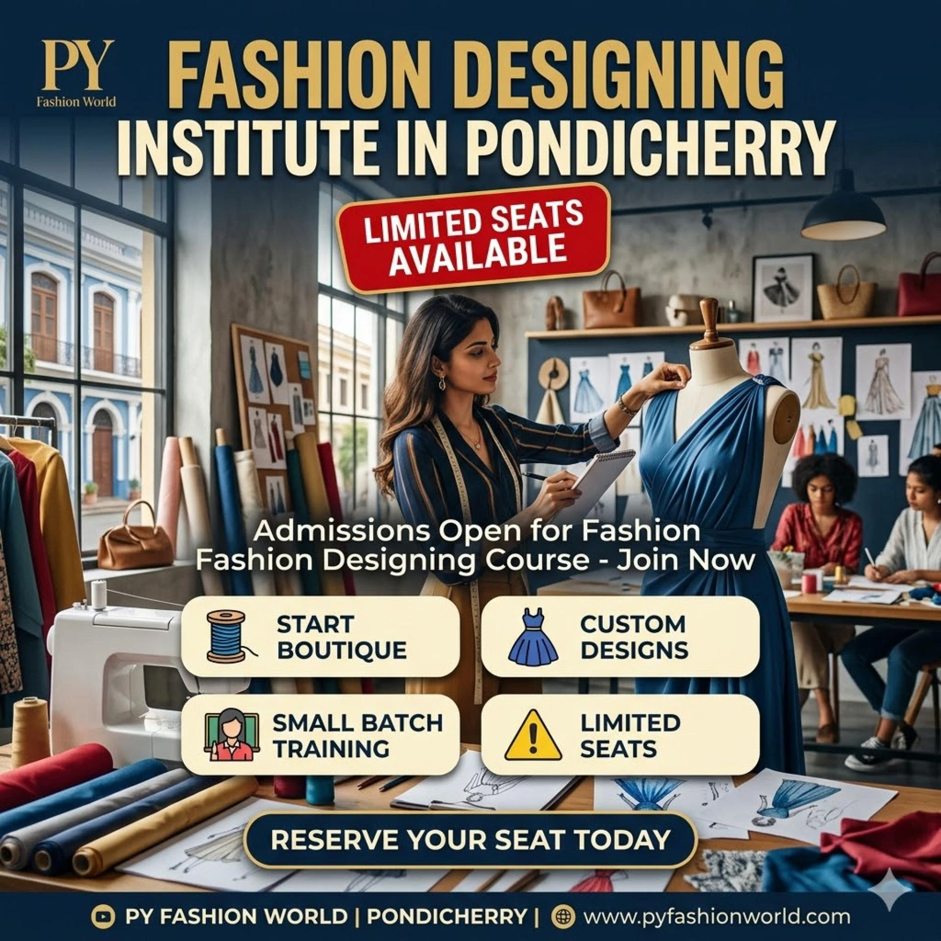 Fashion Designing Institute in Pondicherry – Your Gateway to a Creative Career